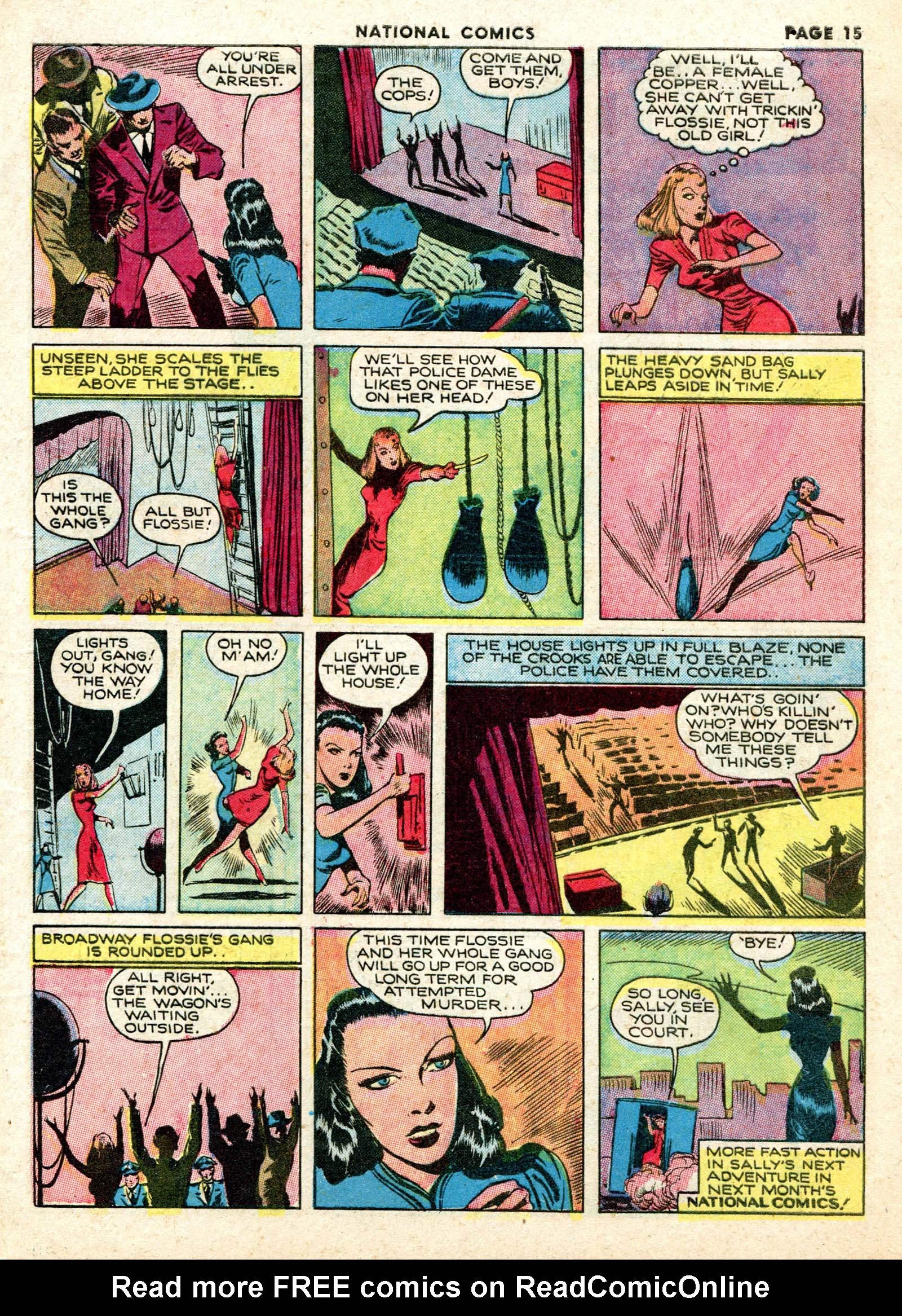 Read online National Comics comic -  Issue #8 - 17