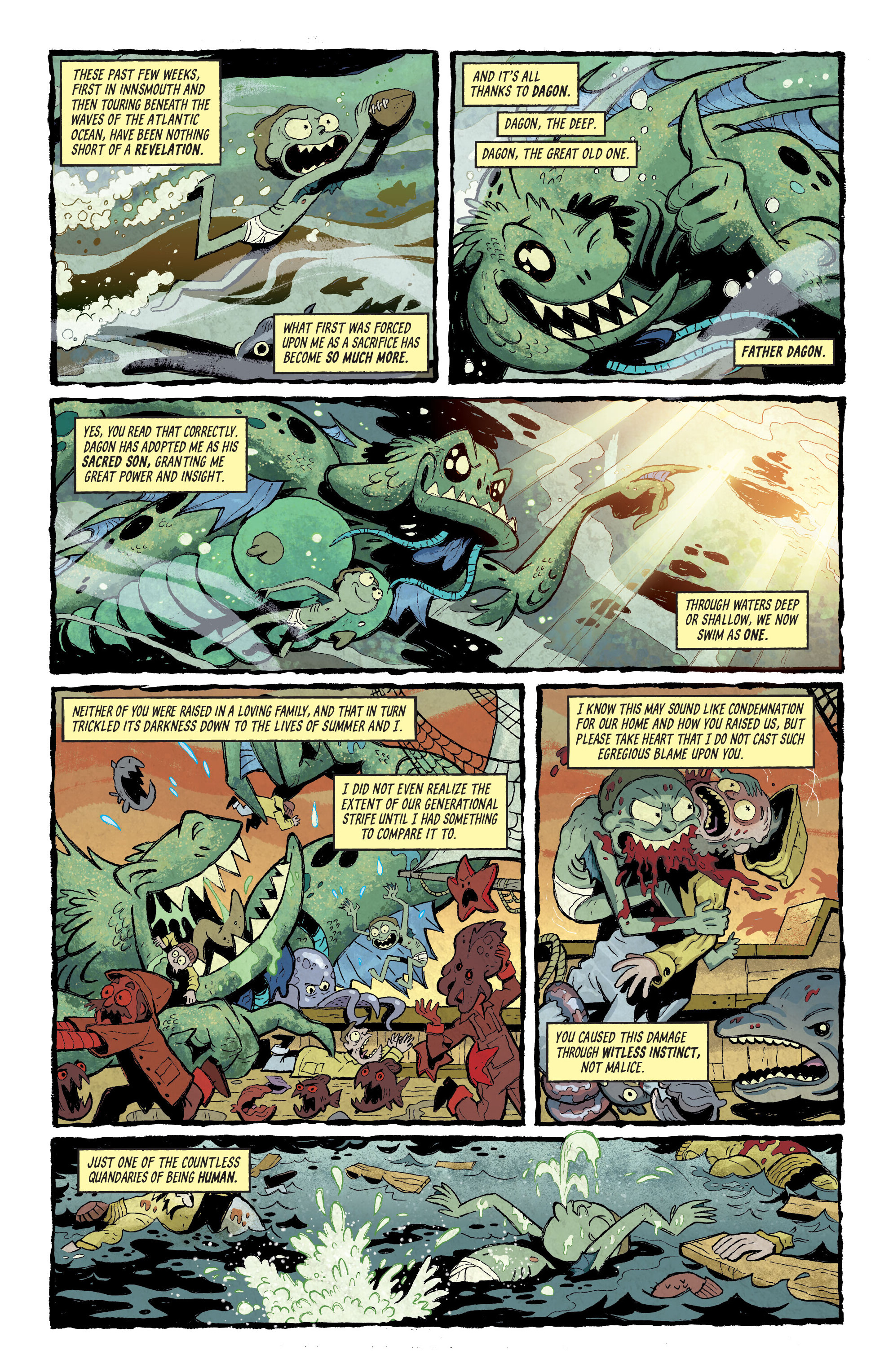 Read online Rick and Morty: vs. Cthulhu comic -  Issue # TPB - 79