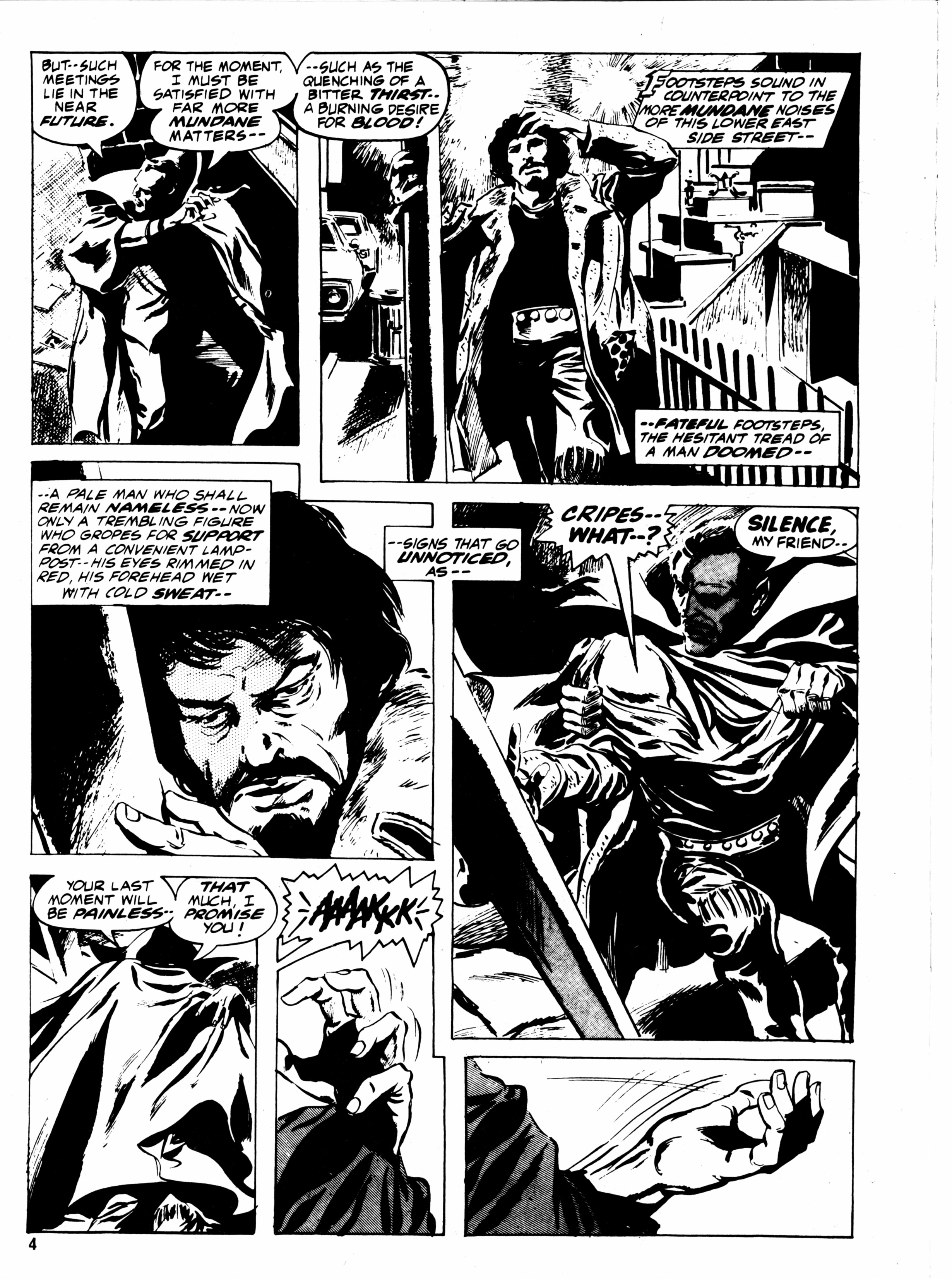 Read online Dracula Lives (1974) comic -  Issue #24 - 4
