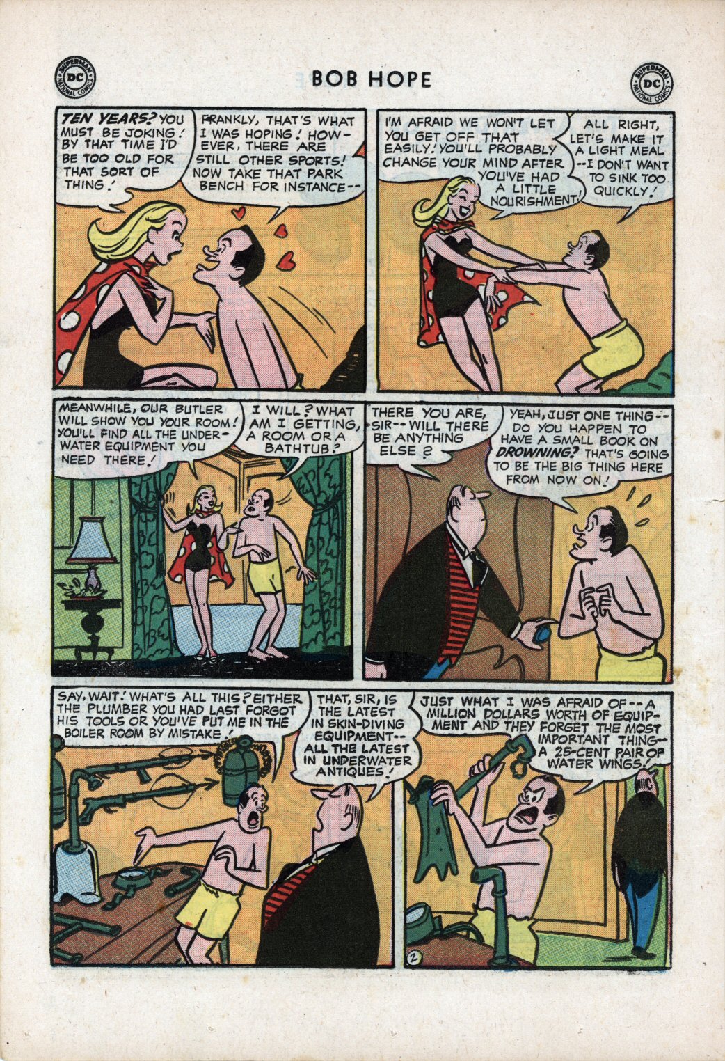 Read online The Adventures of Bob Hope comic -  Issue #46 - 14