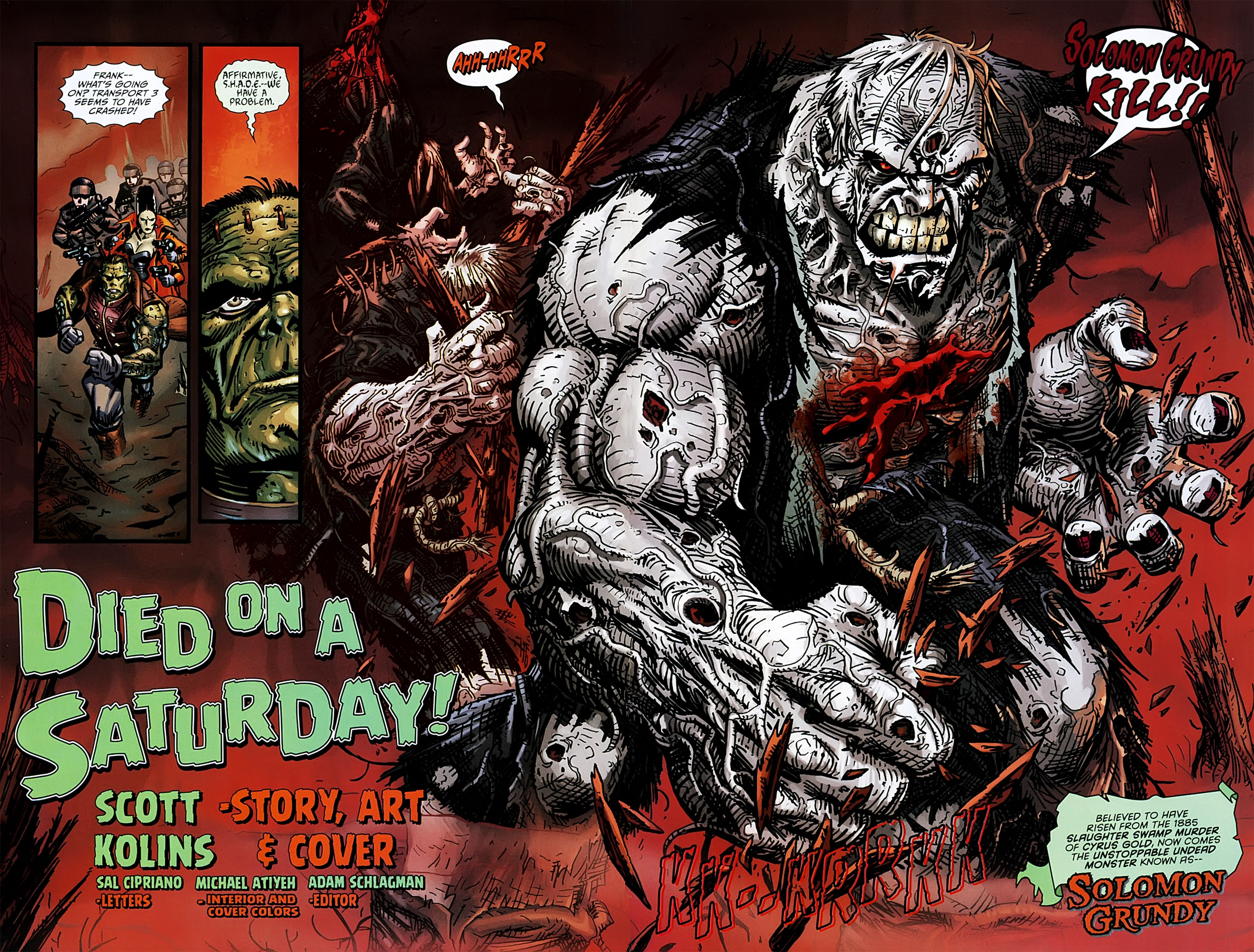 Read online Solomon Grundy comic -  Issue #6 - 5