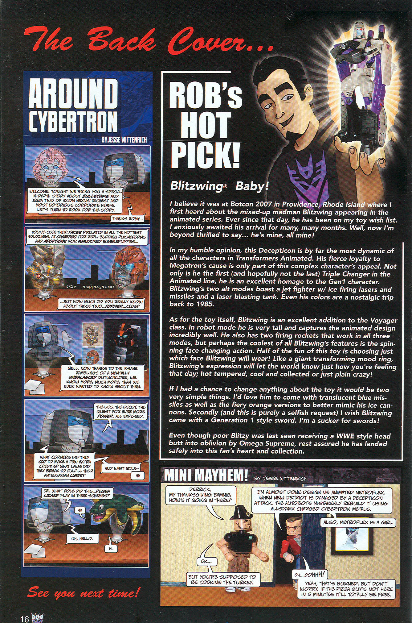 Read online Transformers: Collectors' Club comic -  Issue #24 - 16