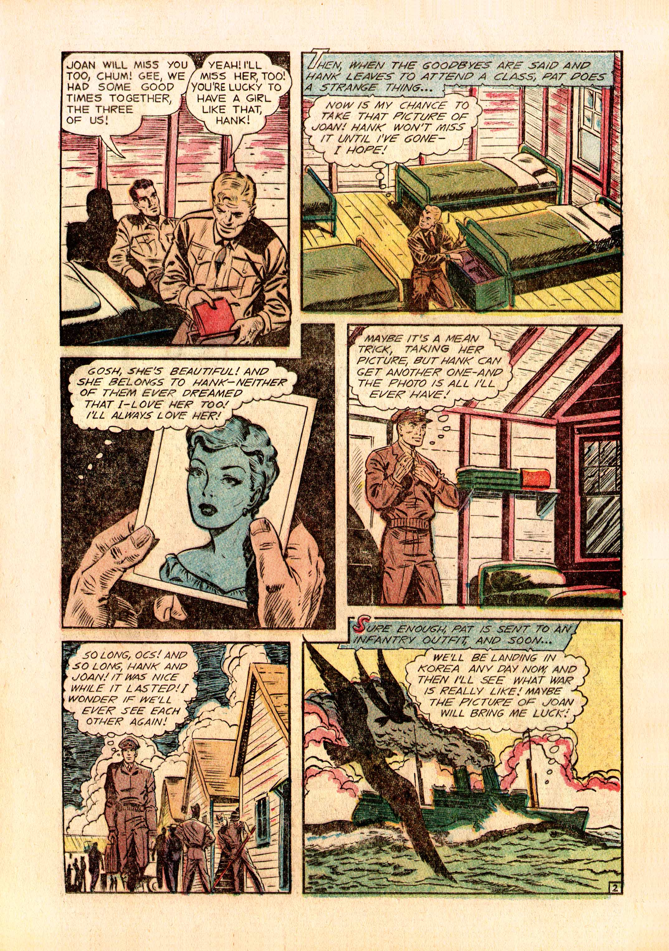 Read online Men in Action (1957) comic -  Issue #3 - 13