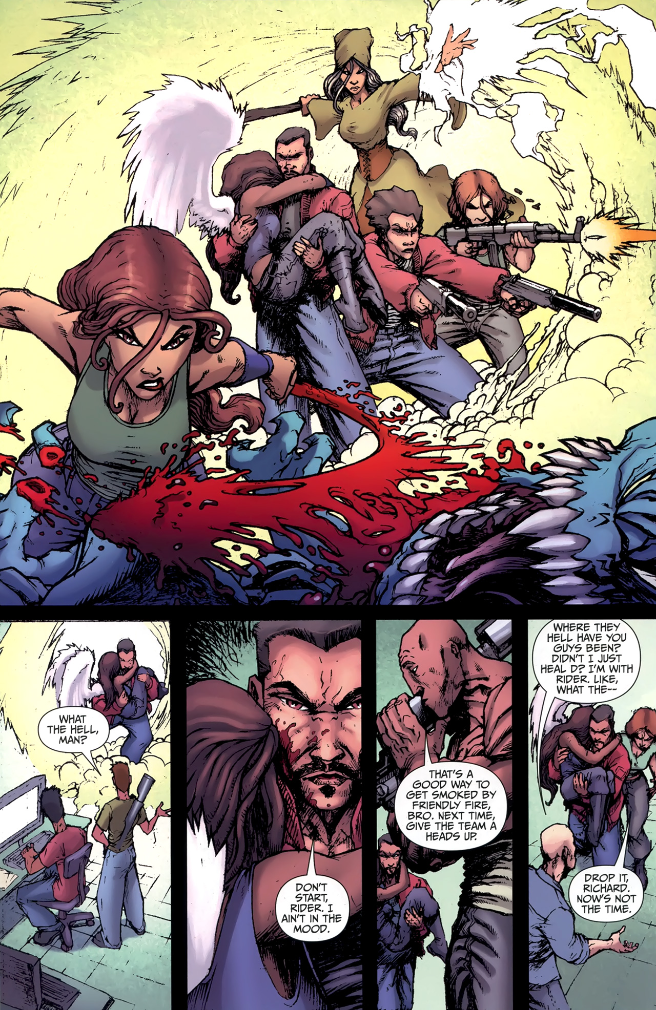 Read online L.A. Banks' Vampire Huntress: Dawn and Darkness comic -  Issue #3 - 15