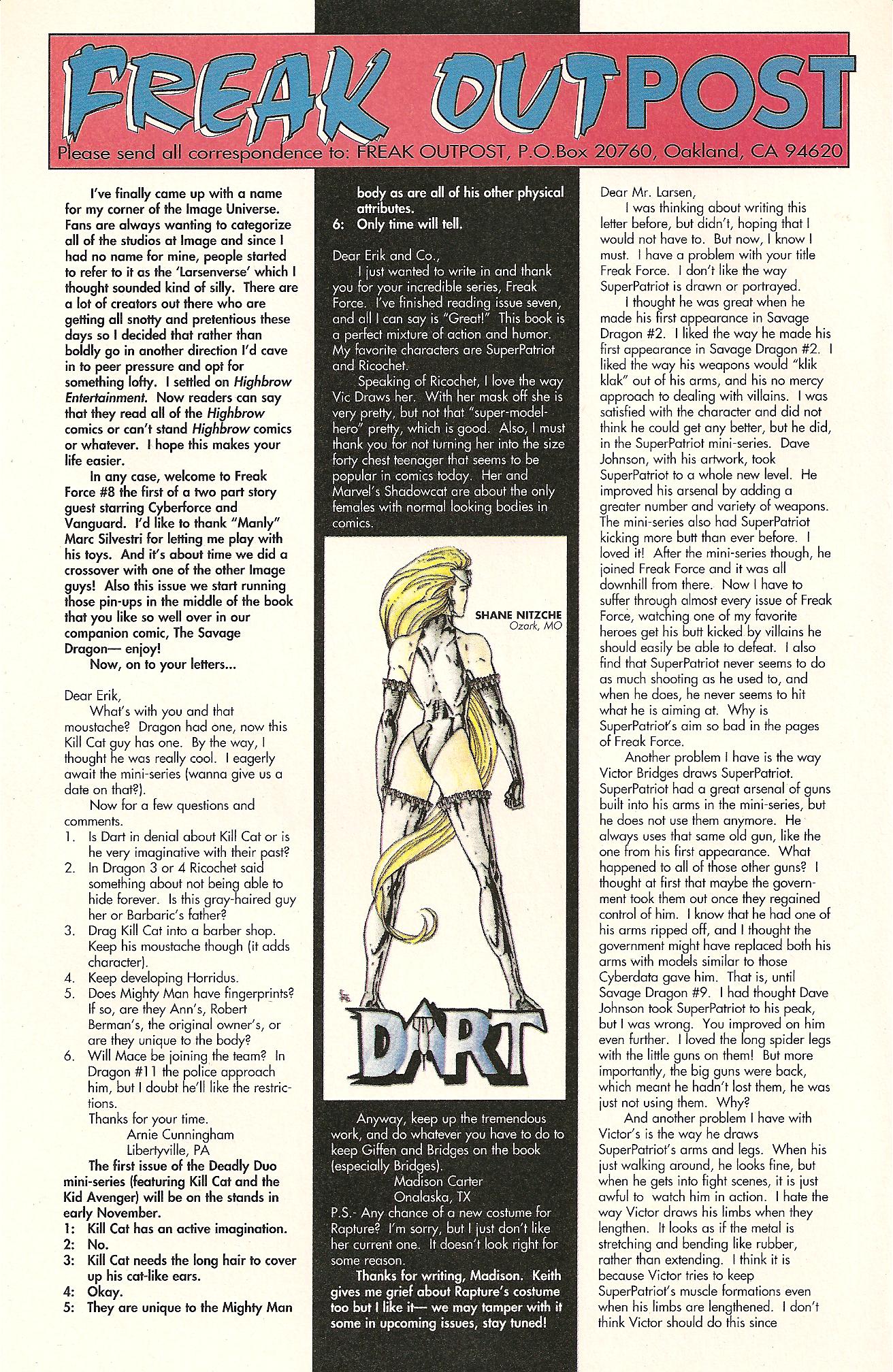 Read online Freak Force (1993) comic -  Issue #8 - 29
