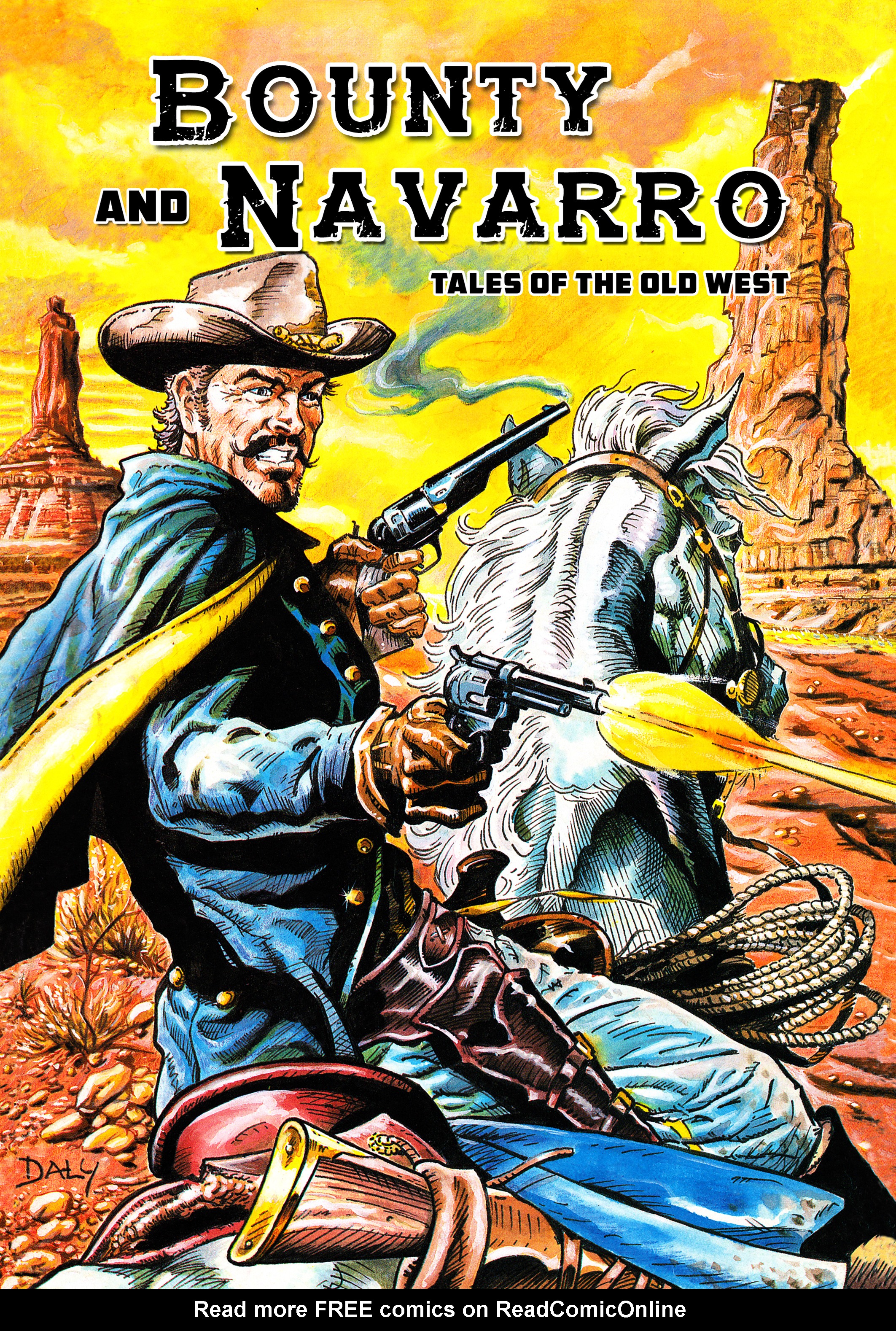 Read online Bounty and Navarro: Tales of the Old West comic -  Issue # TPB - 1