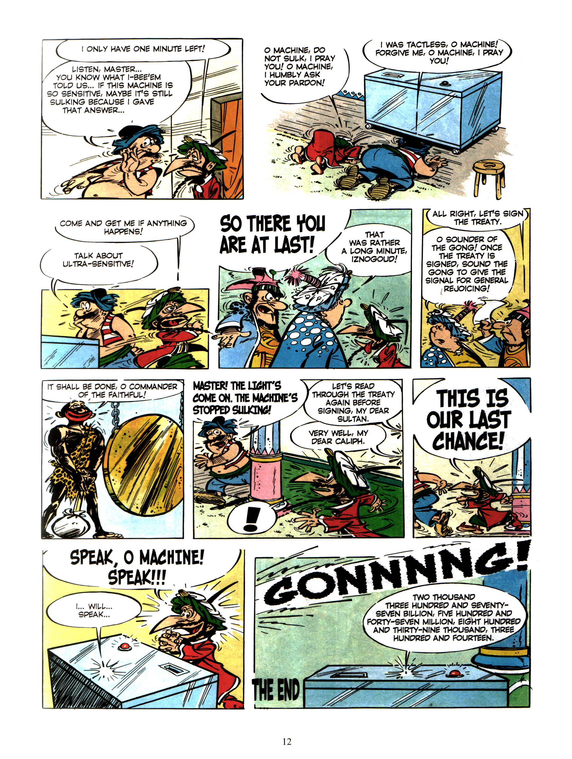 Read online Iznogoud comic -  Issue #4 - 10