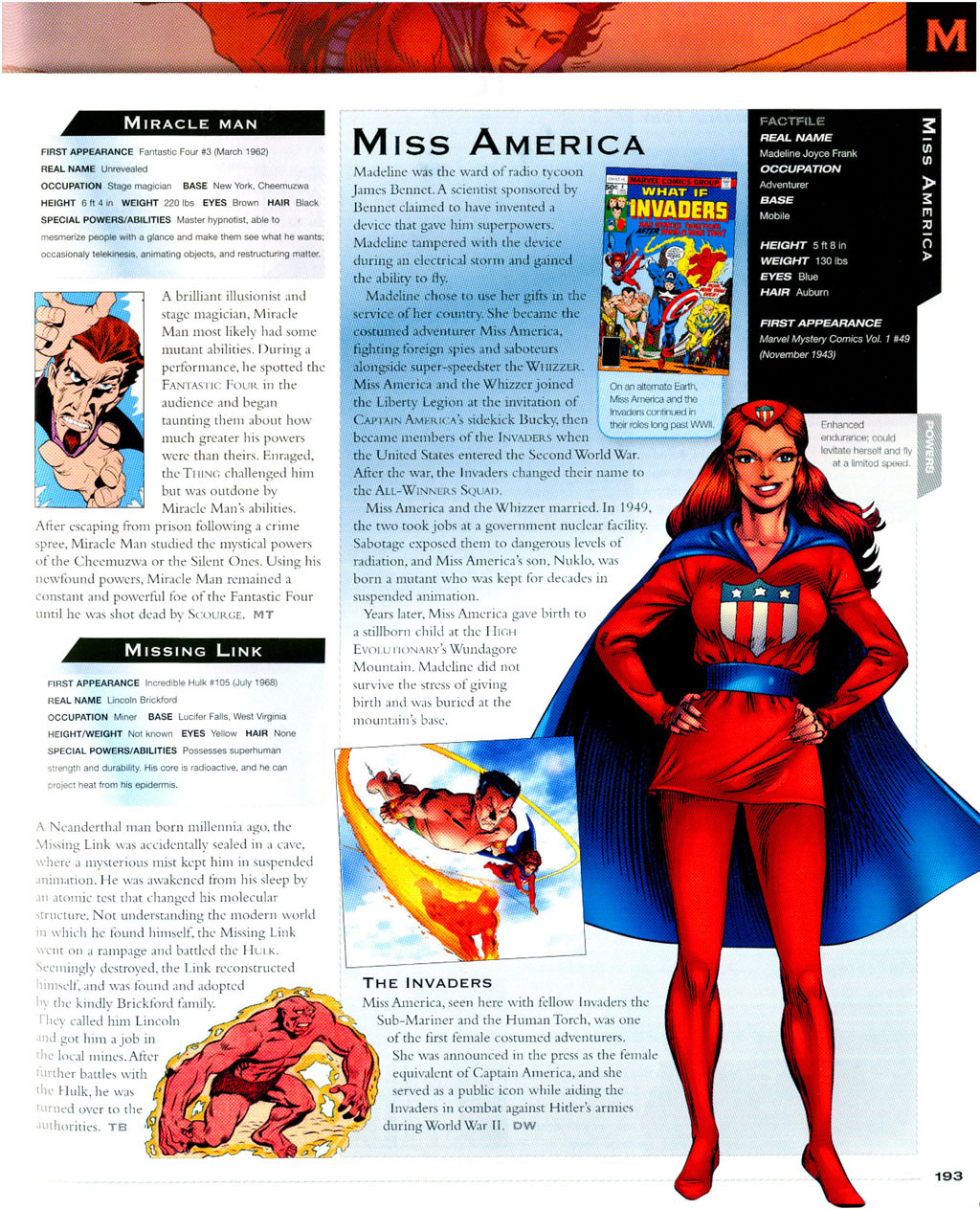 Read online The Marvel Encyclopedia comic -  Issue # TPB - 189