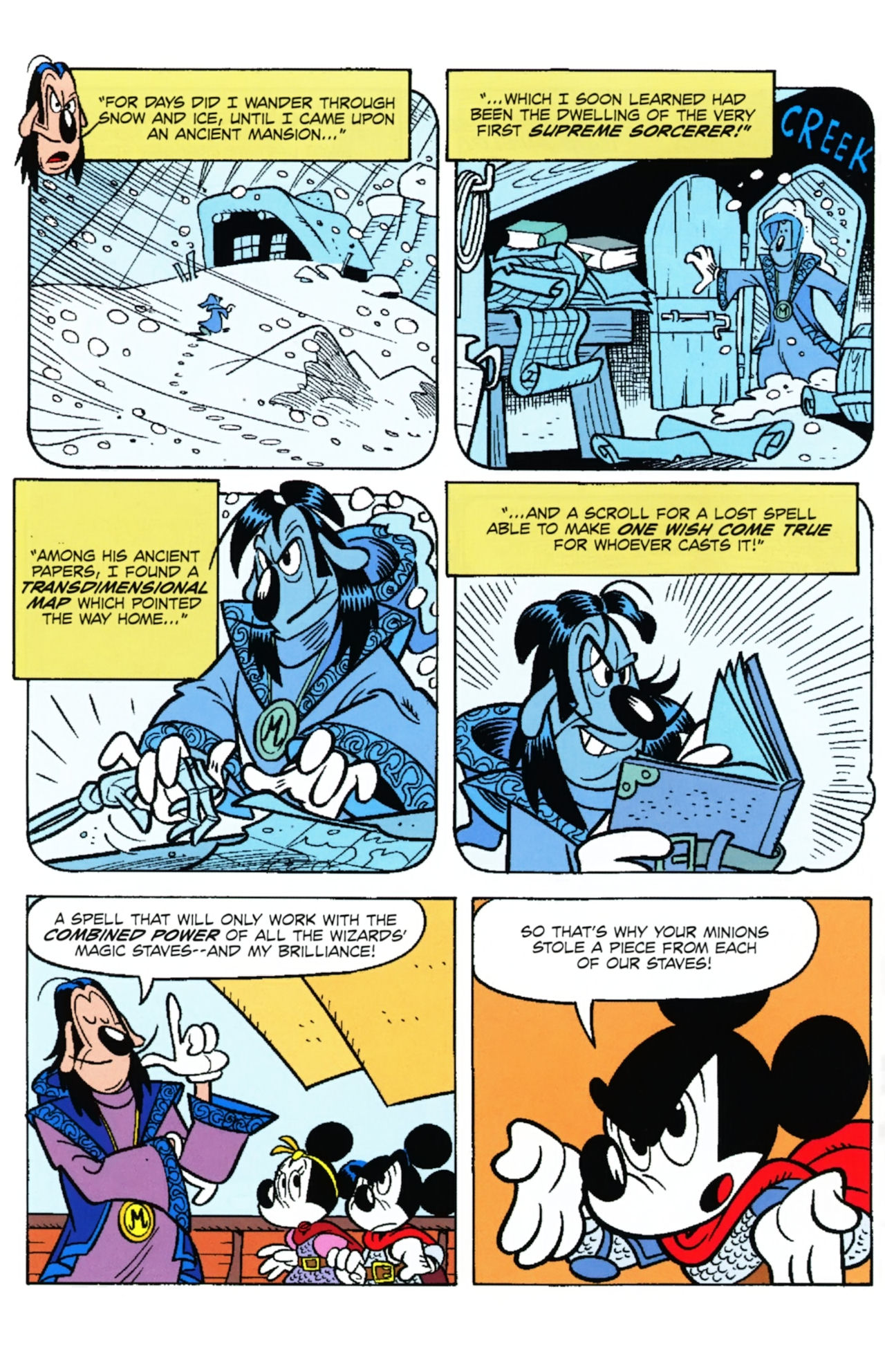 Read online Wizards of Mickey comic -  Issue #6 - 13