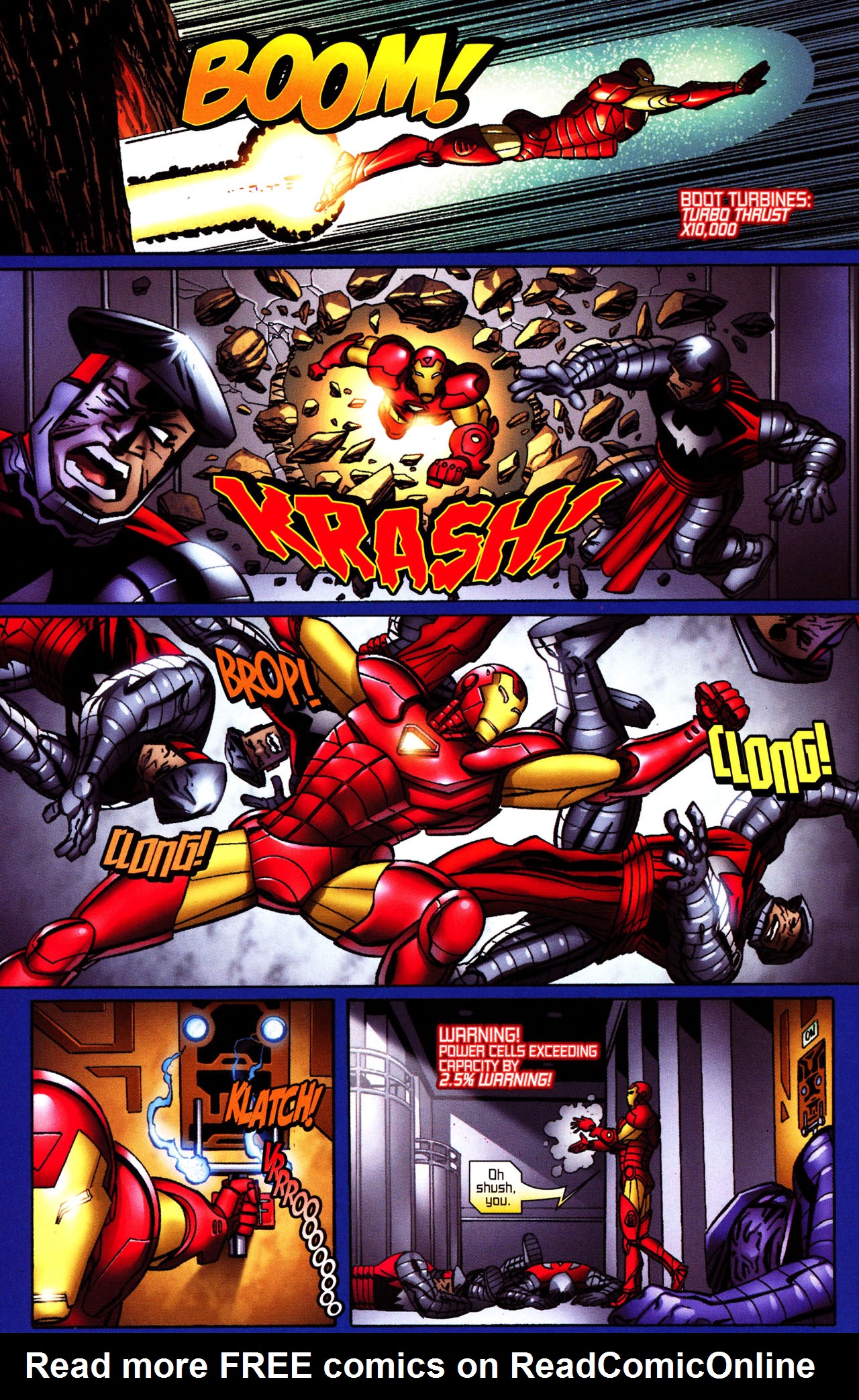 Read online Marvel Adventures Iron Man comic -  Issue #12 - 31