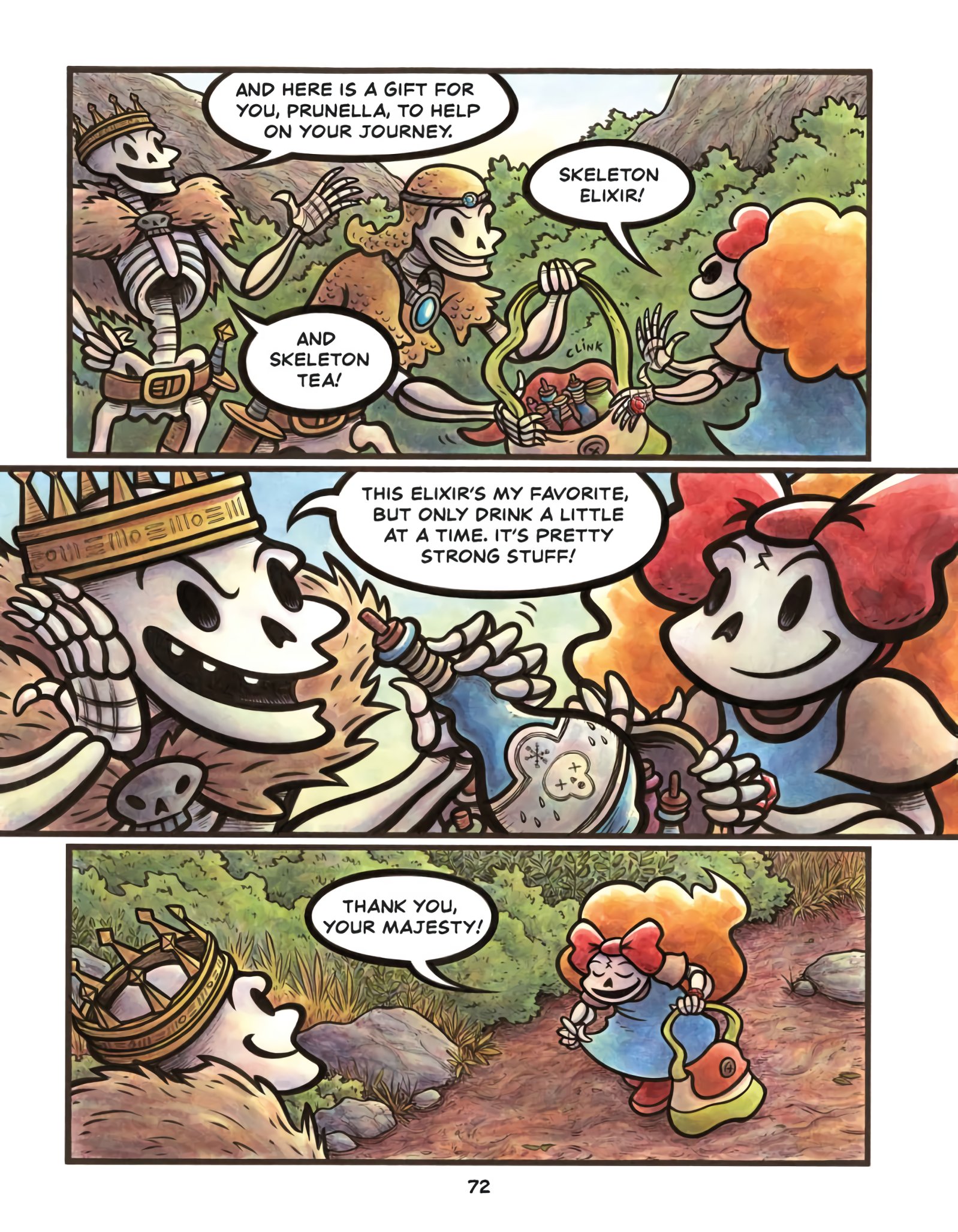 Read online Prunella and the Cursed Skull Ring comic -  Issue # TPB (Part 1) - 74