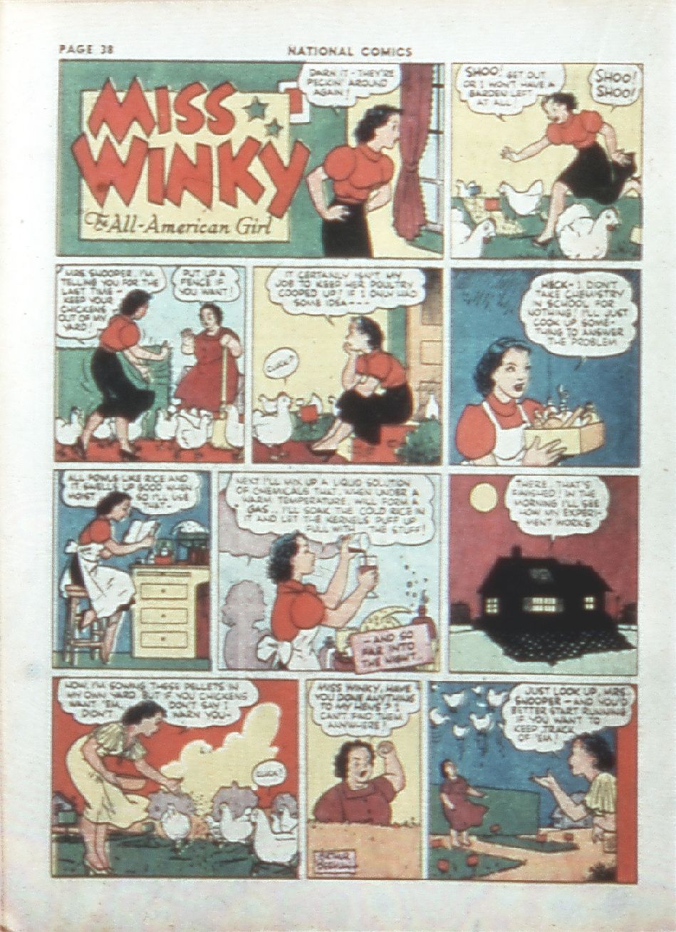 Read online National Comics comic -  Issue #12 - 40