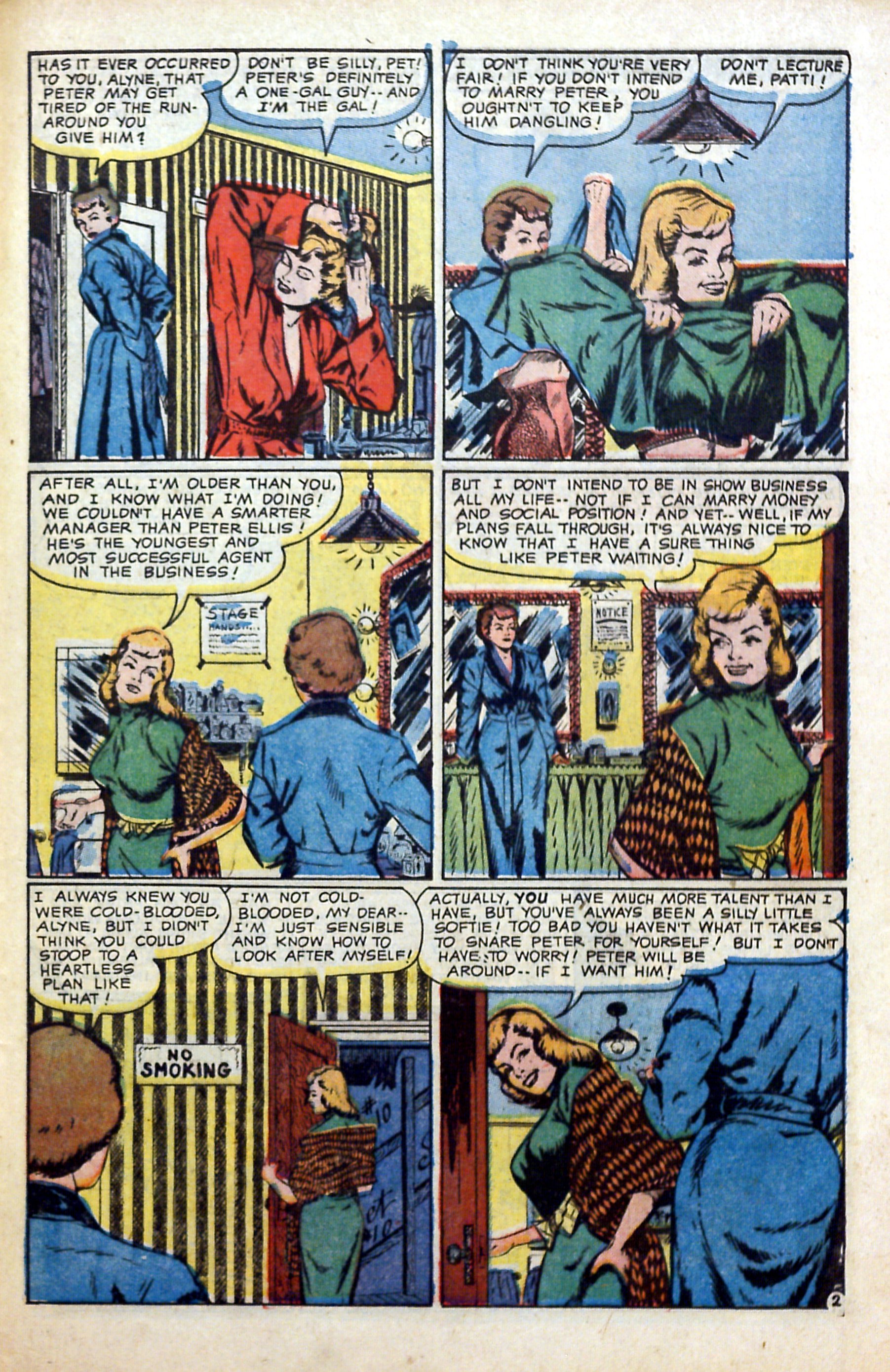 Read online Glamorous Romances comic -  Issue #62 - 29