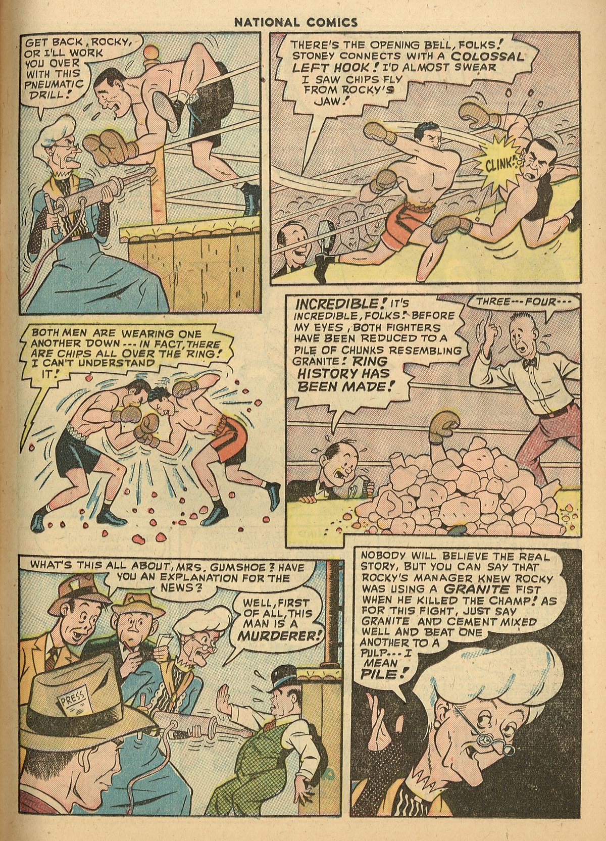 Read online National Comics comic -  Issue #66 - 19