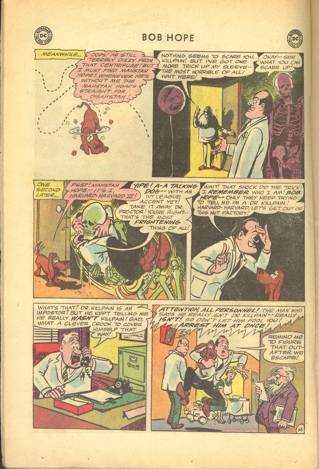 Read online The Adventures of Bob Hope comic -  Issue #91 - 20