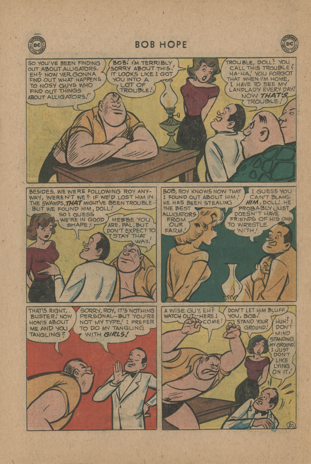 Read online The Adventures of Bob Hope comic -  Issue #57 - 26