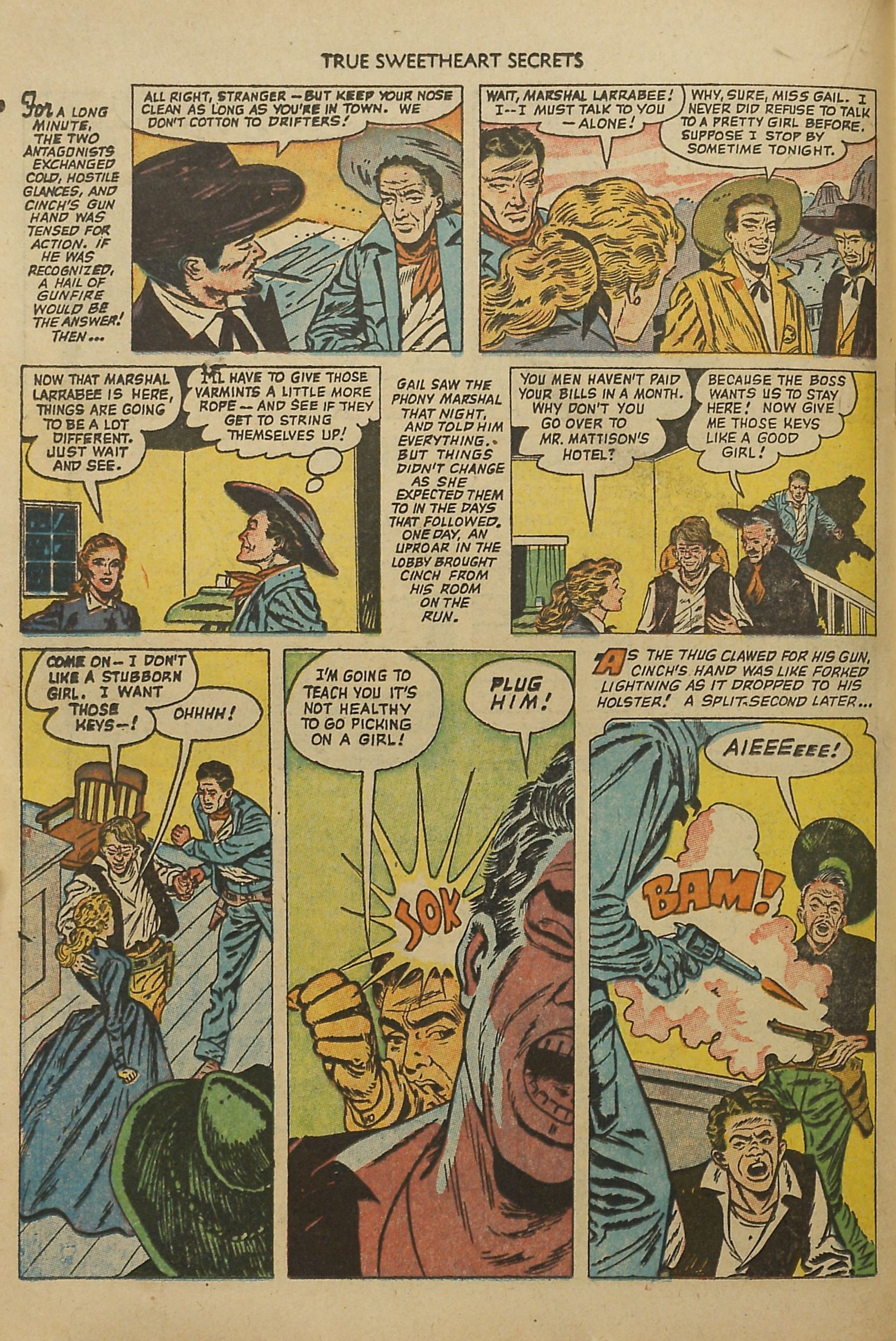 Read online True Sweetheart Secrets comic -  Issue #10 - 18