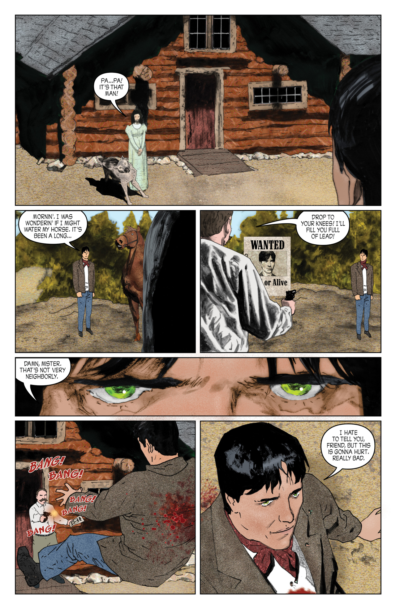 Read online John Carpenter's Night Terrors comic -  Issue # Black Sparrow - 115