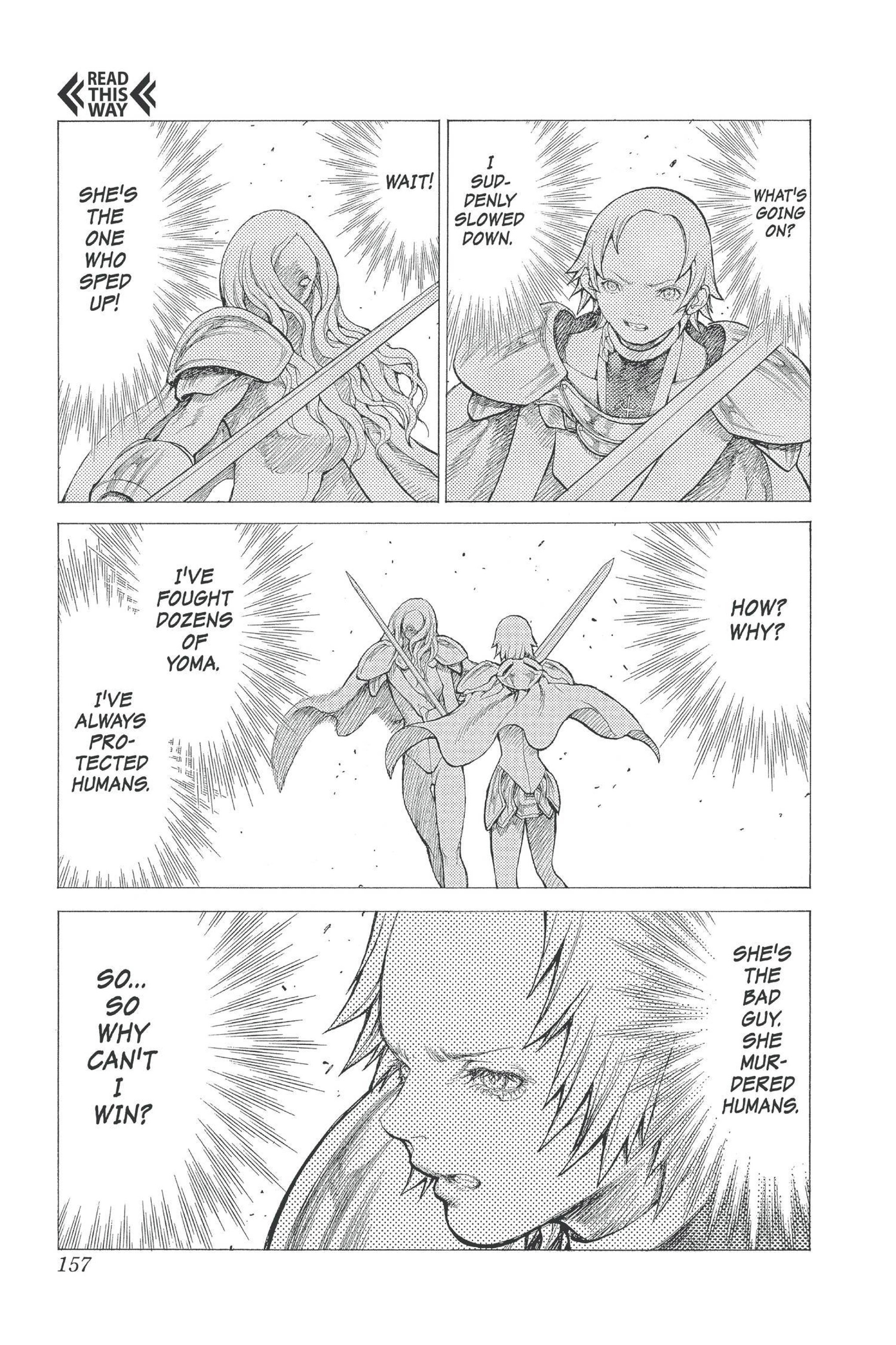 Read online Claymore comic -  Issue #4 - 142