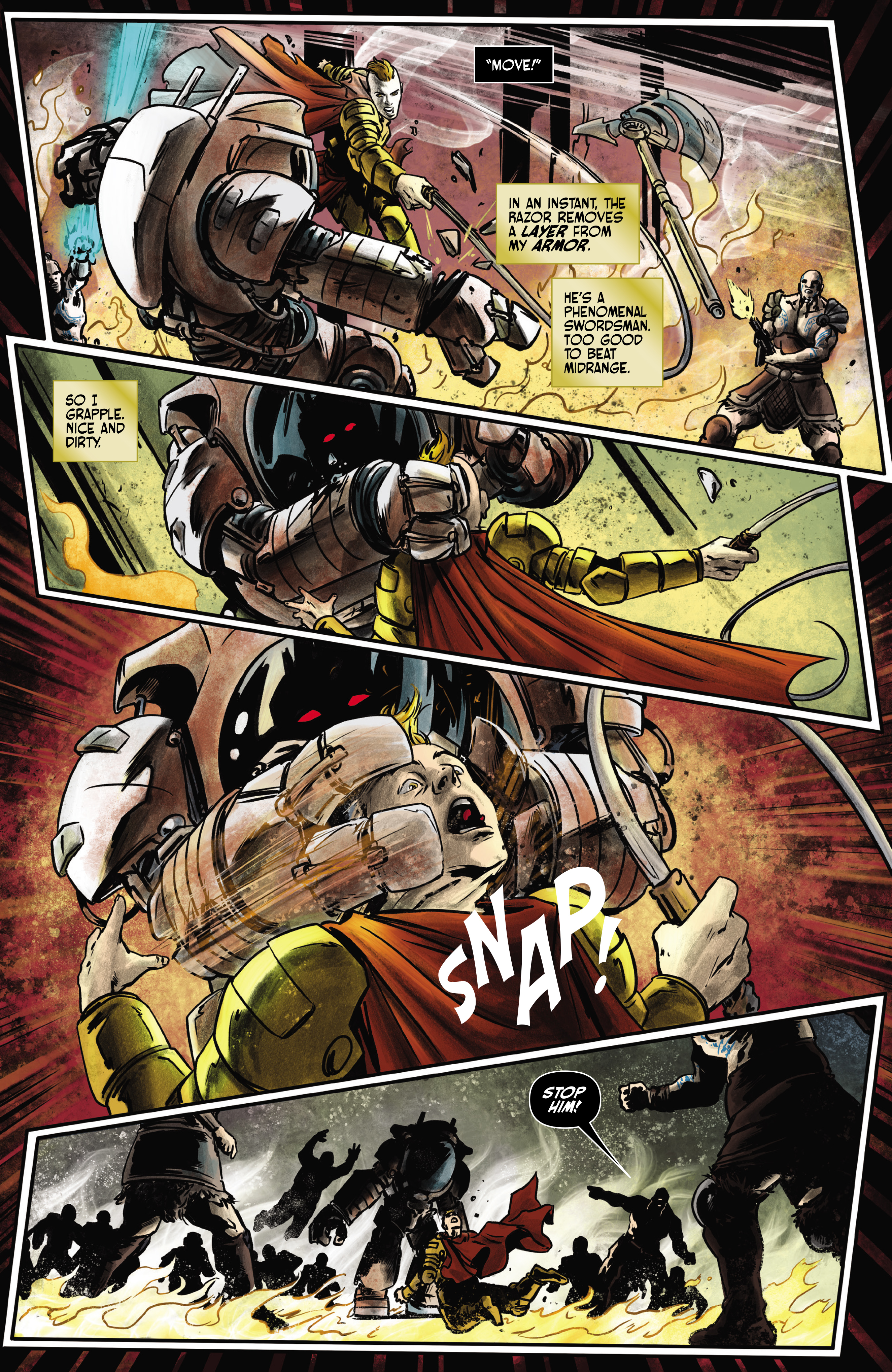 Read online Pierce Brown's Red Rising: Sons of Ares: Forbidden Song comic -  Issue # TPB - 31