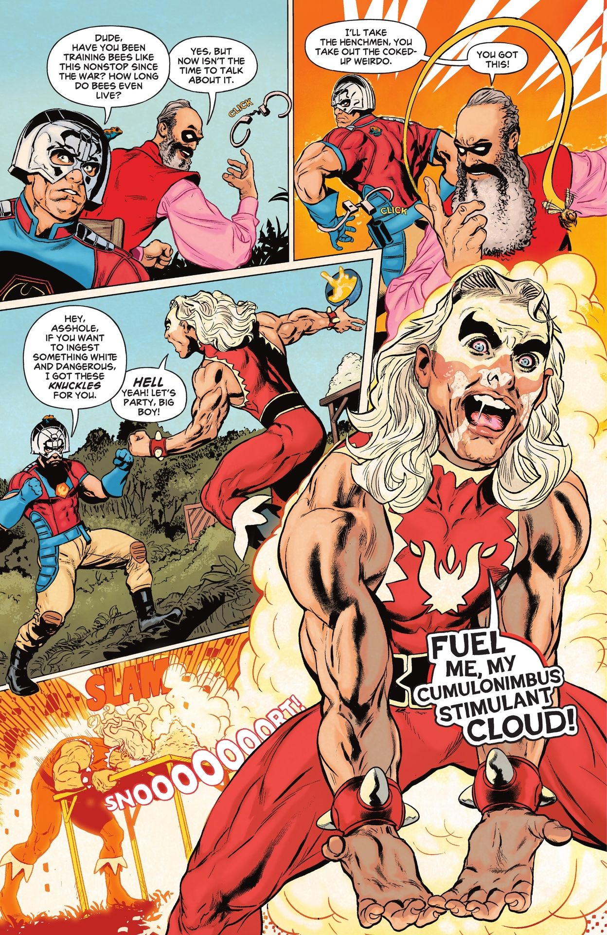 Read online Peacemaker Tries Hard! comic -  Issue #4 - 21