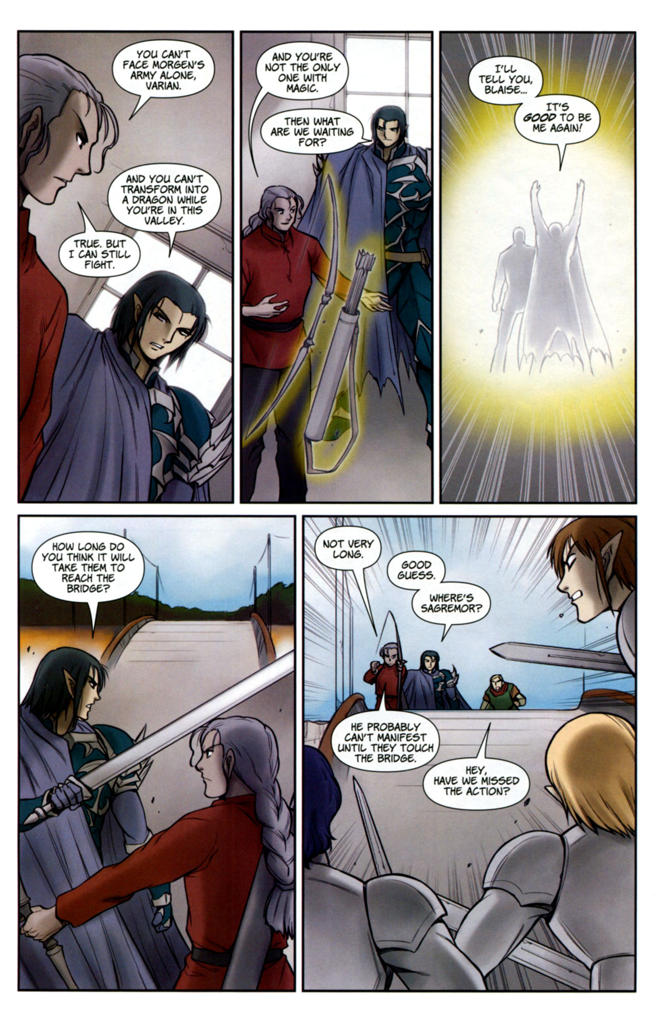 Read online Lords of Avalon: Knight of Darkness comic -  Issue #6 - 5