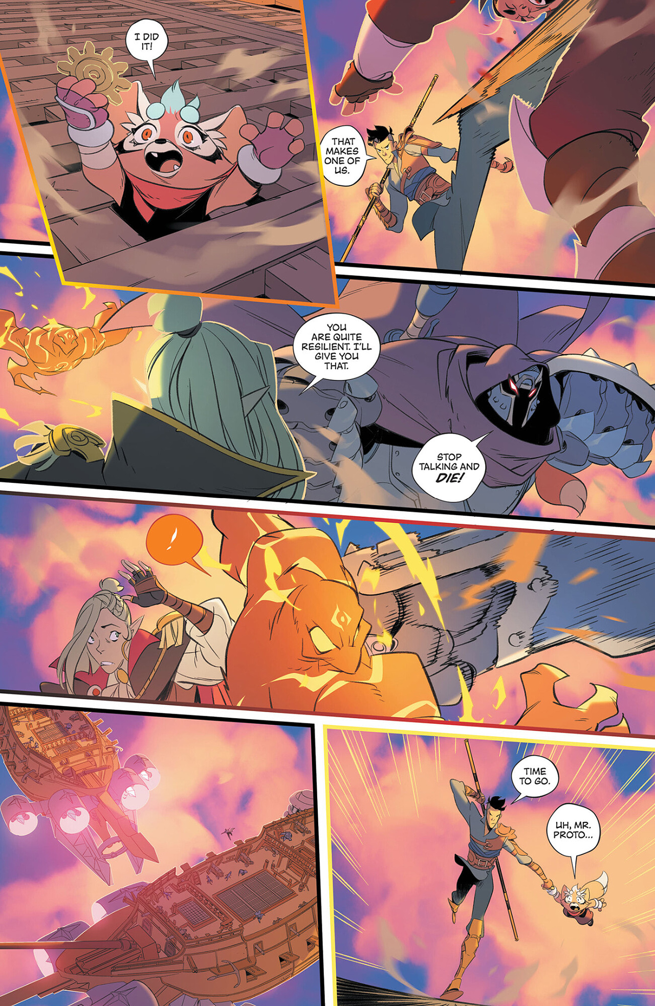 Read online Summoners War: Awakening comic -  Issue #5 - 19