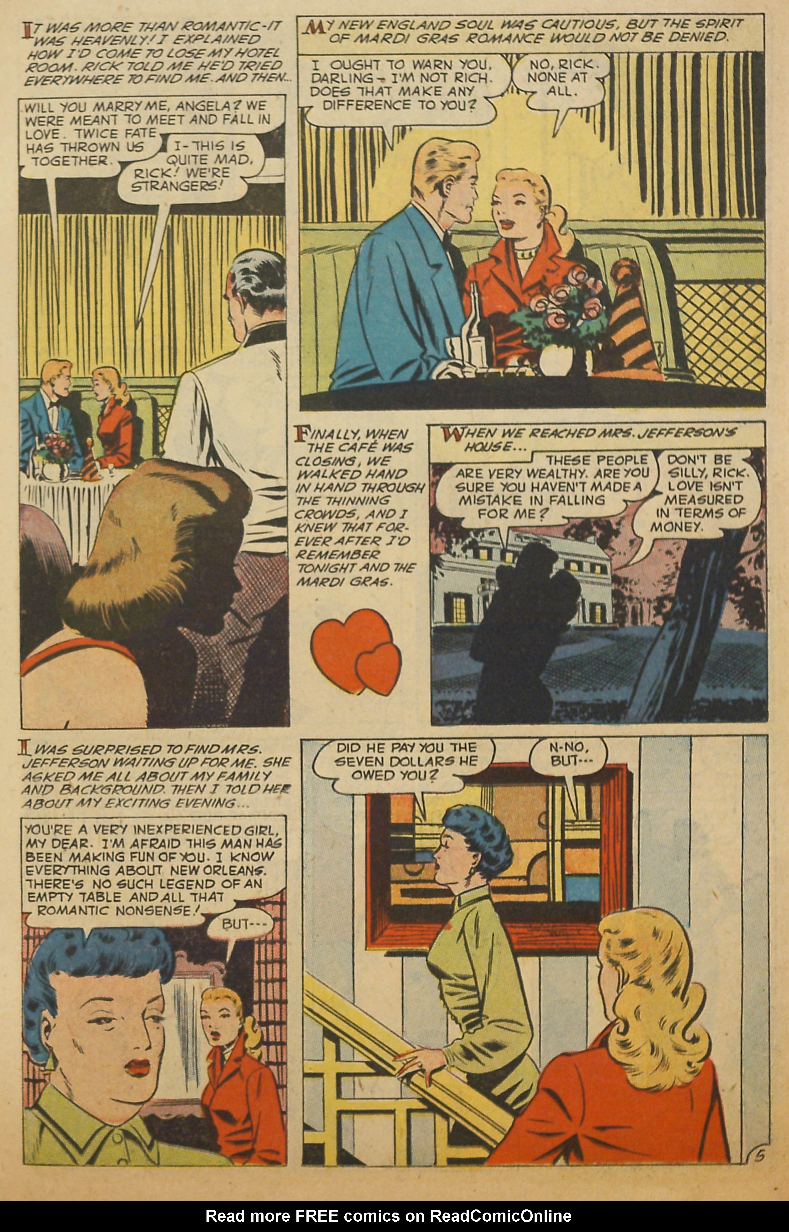 Read online Glamorous Romances comic -  Issue #46 - 15