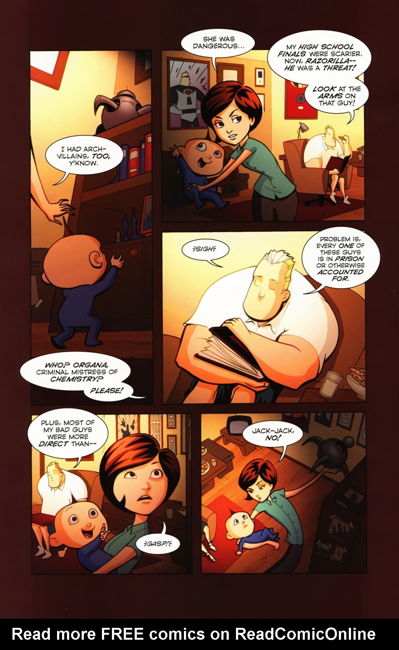 Read online The Incredibles: Family Matters comic -  Issue #3 - 7