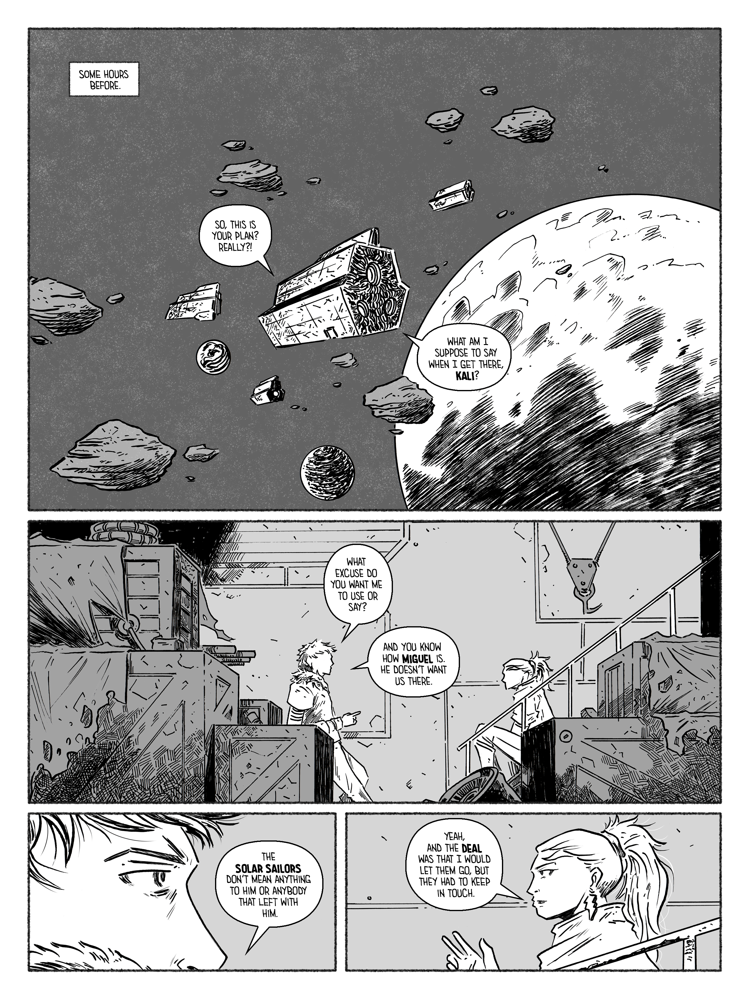 Read online In The Dust of Our Planet comic -  Issue #1 - 7