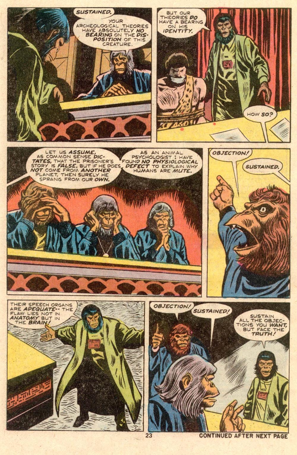 Read online Adventures on the Planet of the Apes comic -  Issue #4 - 16