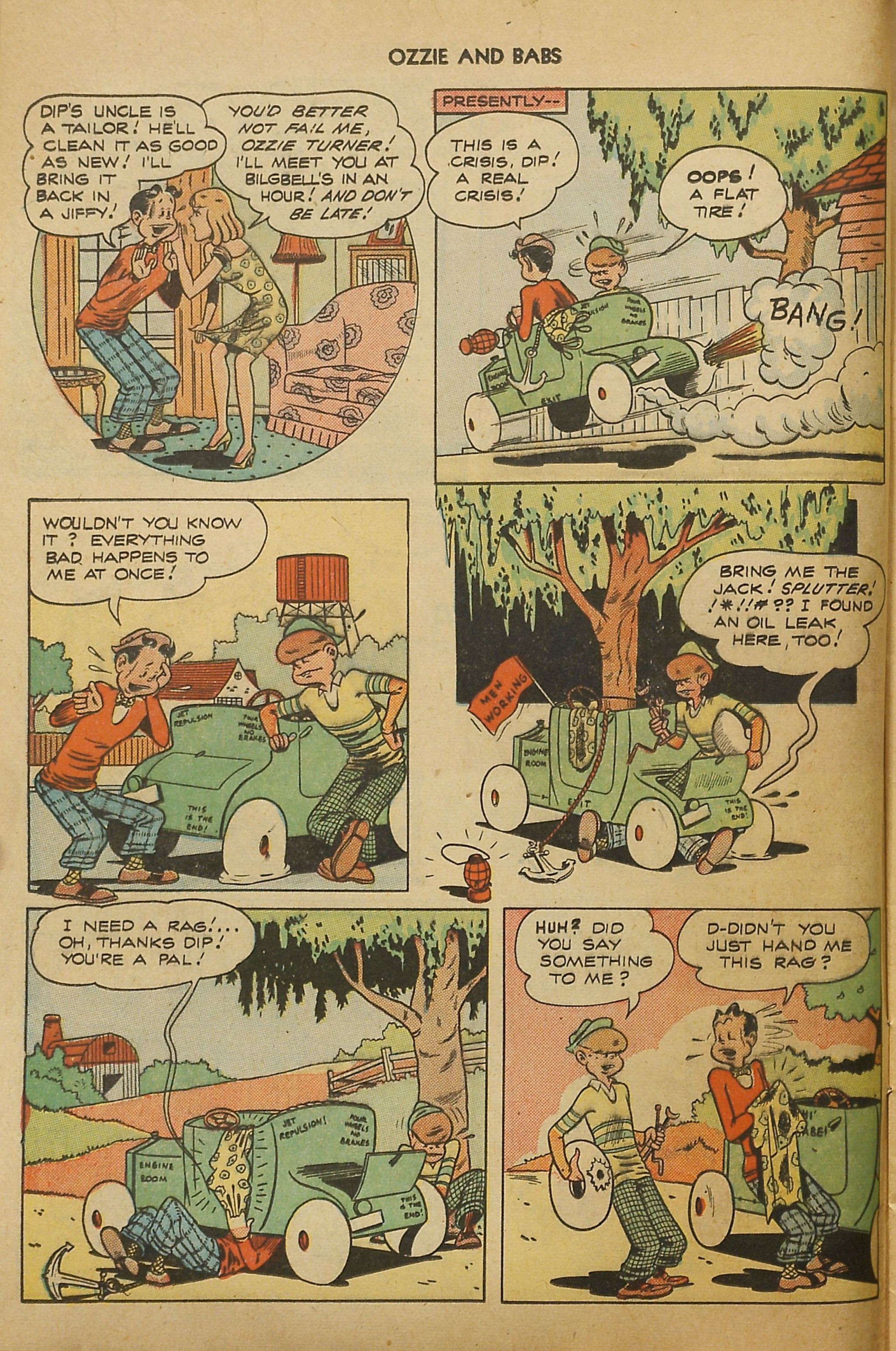 Read online Ozzie And Babs comic -  Issue #1 - 12