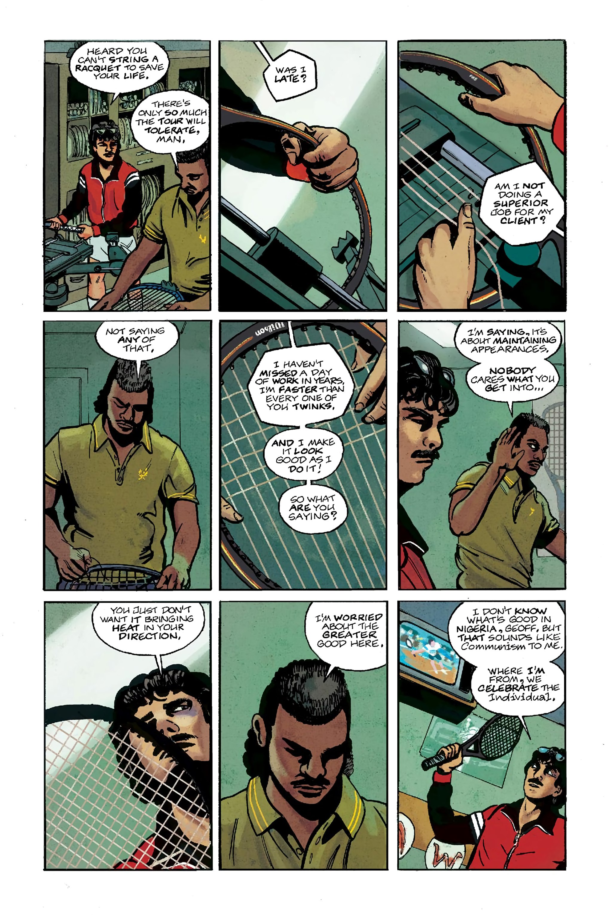 Read online Stringer: A Crime Thriller comic -  Issue # TPB - 9
