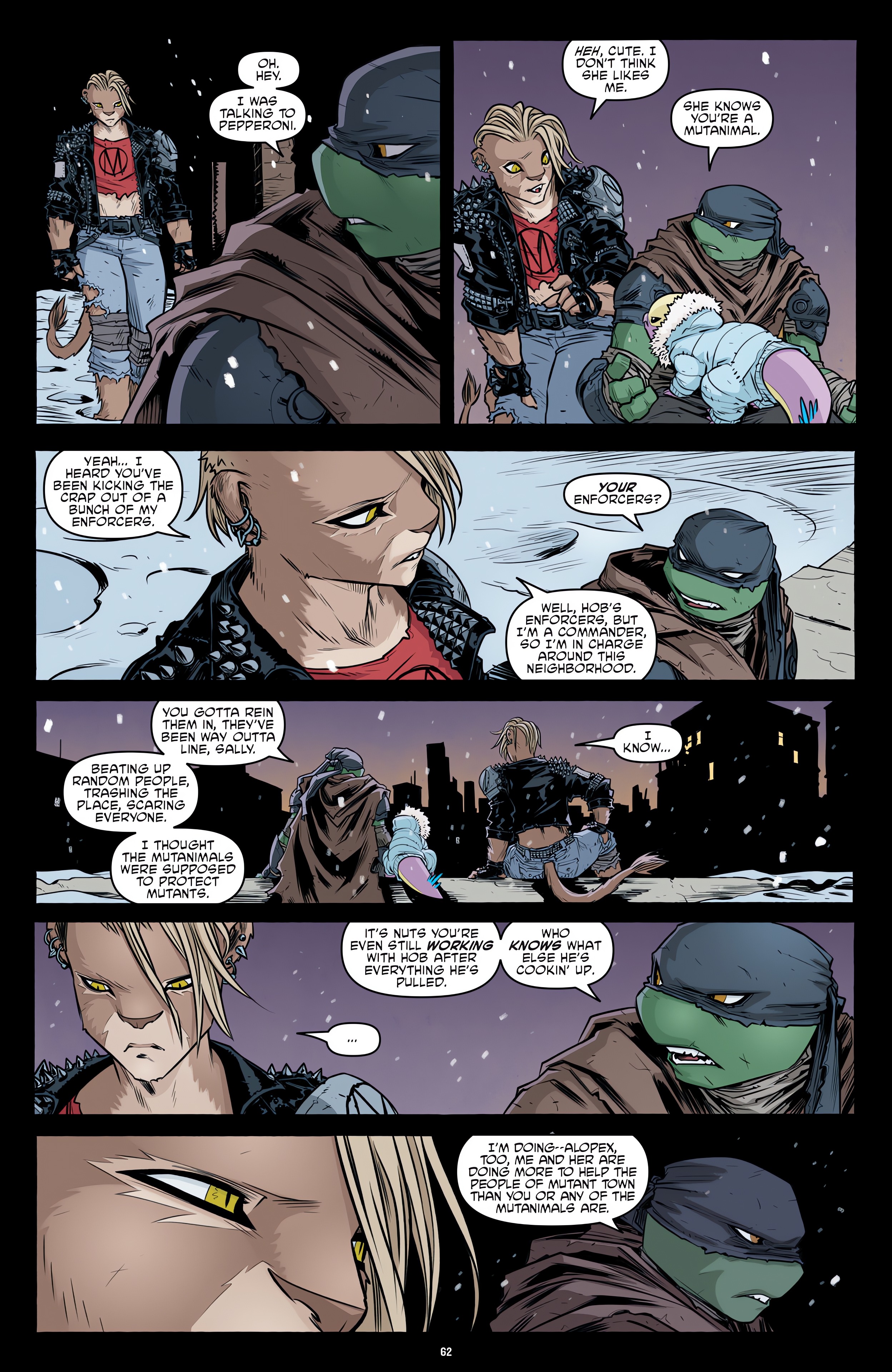 Read online Teenage Mutant Ninja Turtles: The IDW Collection comic -  Issue # TPB 14 (Part 1) - 62