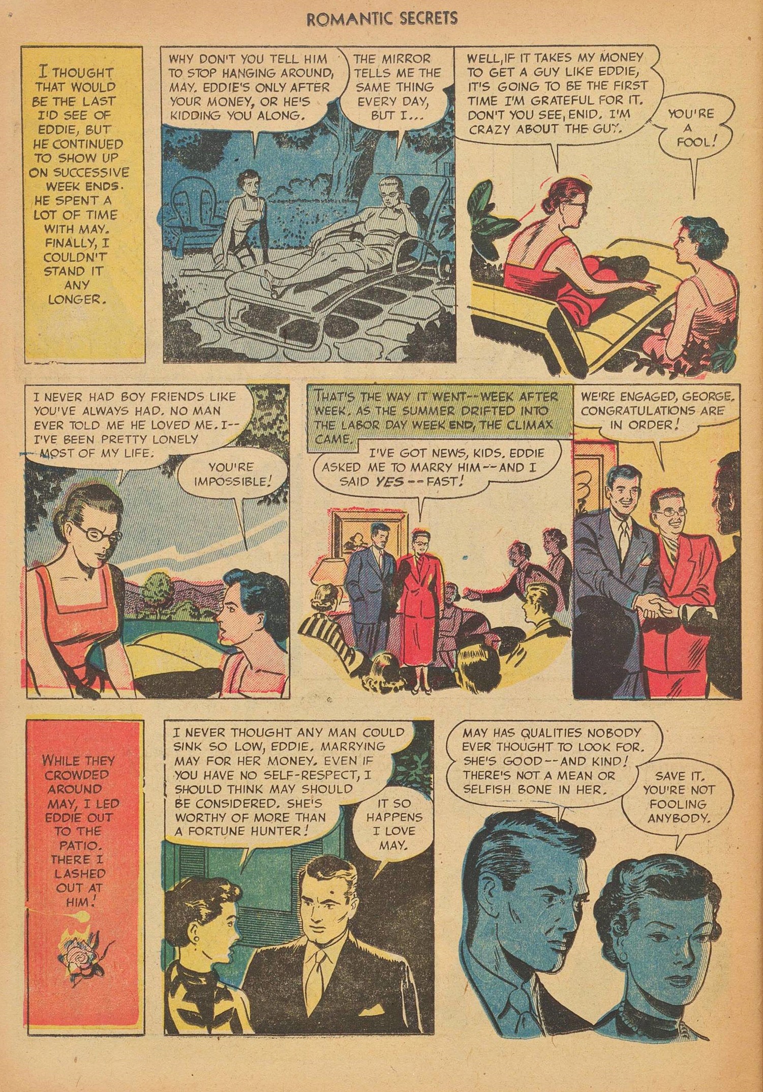 Read online Romantic Secrets comic -  Issue #35 - 32
