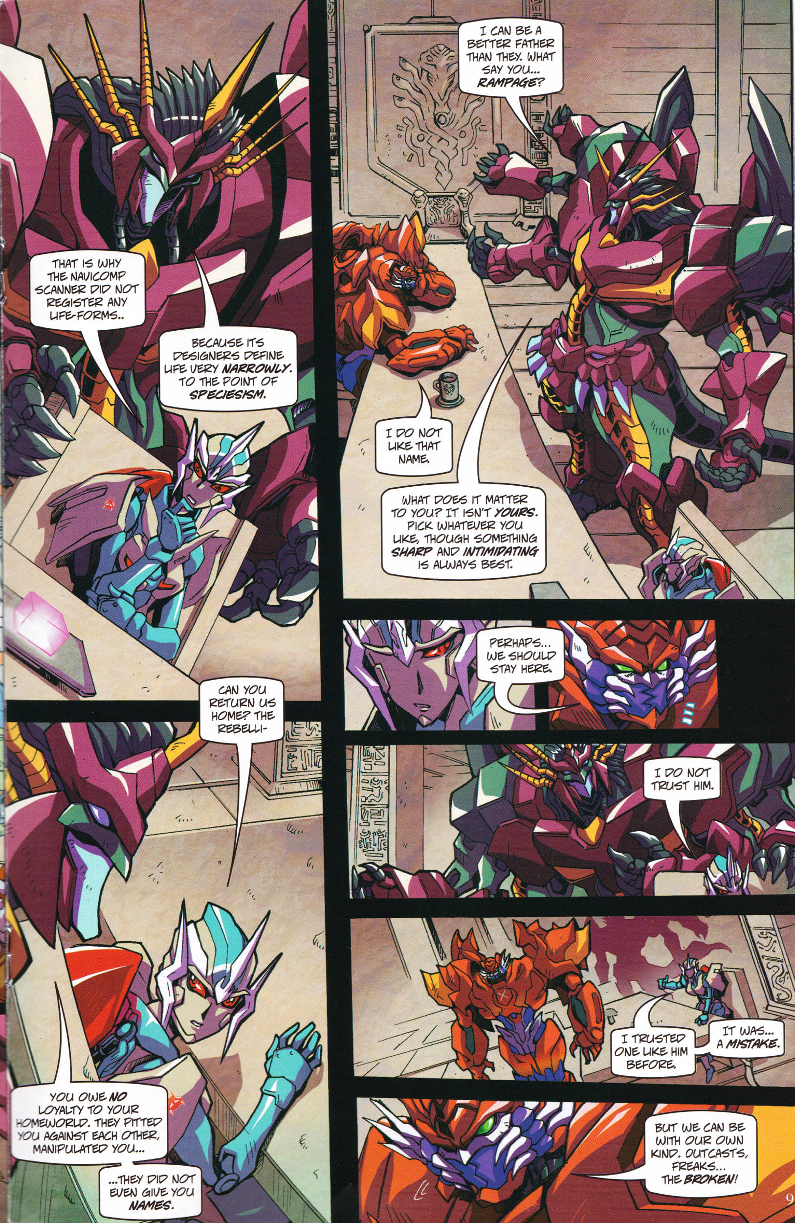 Read online Transformers: Collectors' Club comic -  Issue #59 - 9