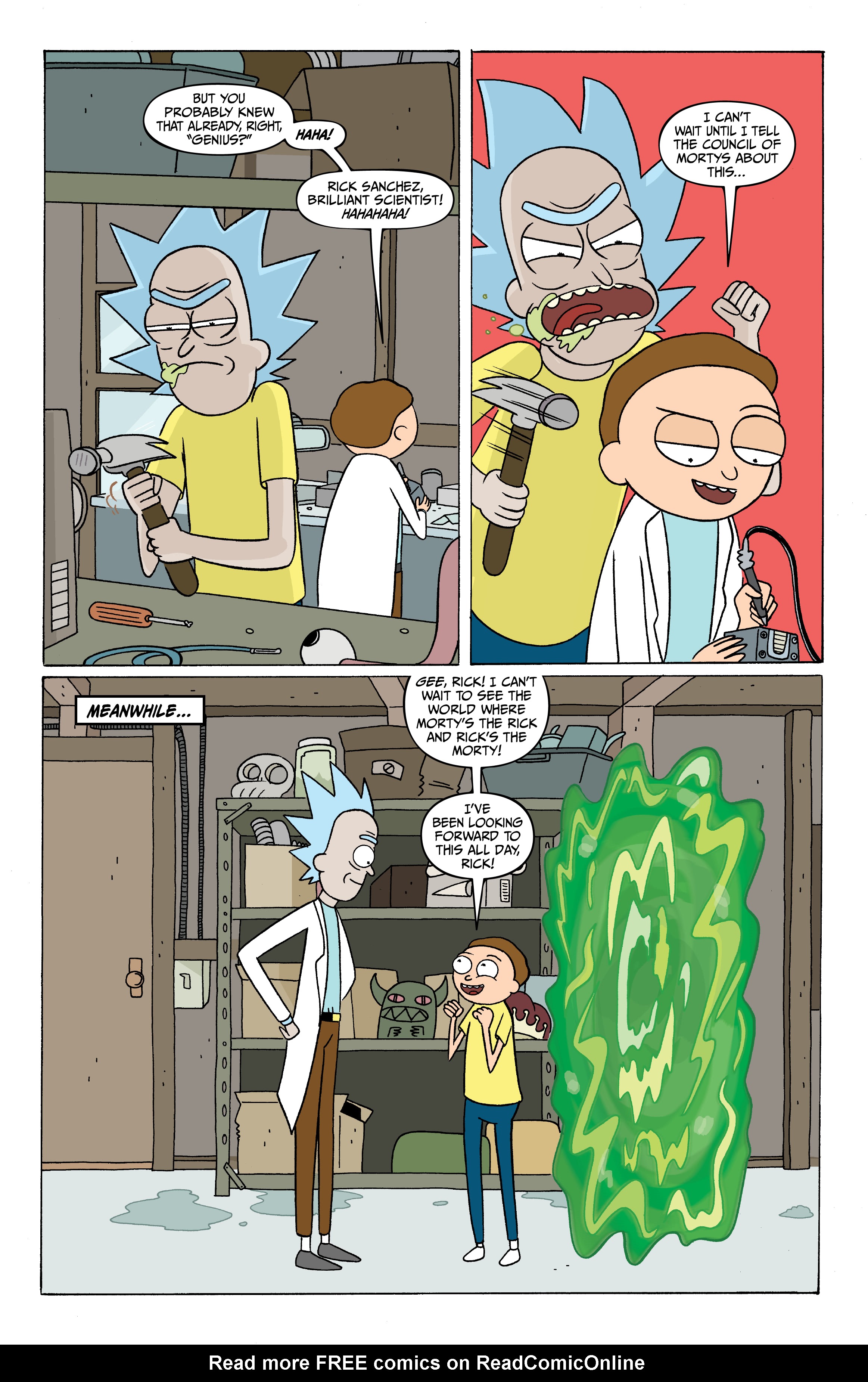Read online Rick and Morty Deluxe Edition comic -  Issue # TPB 1 (Part 3) - 22