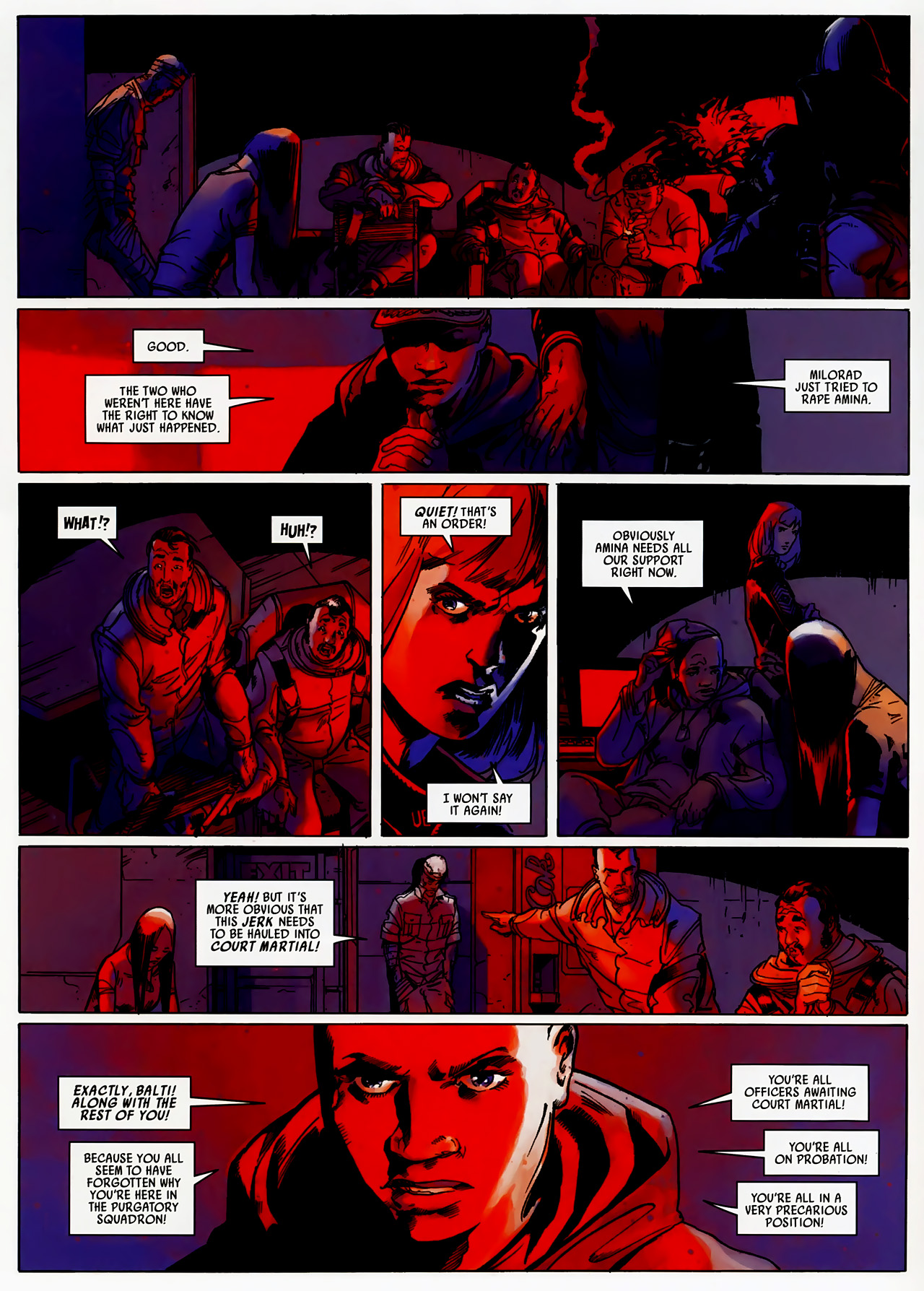 Read online Universal War One comic -  Issue #1 - 38