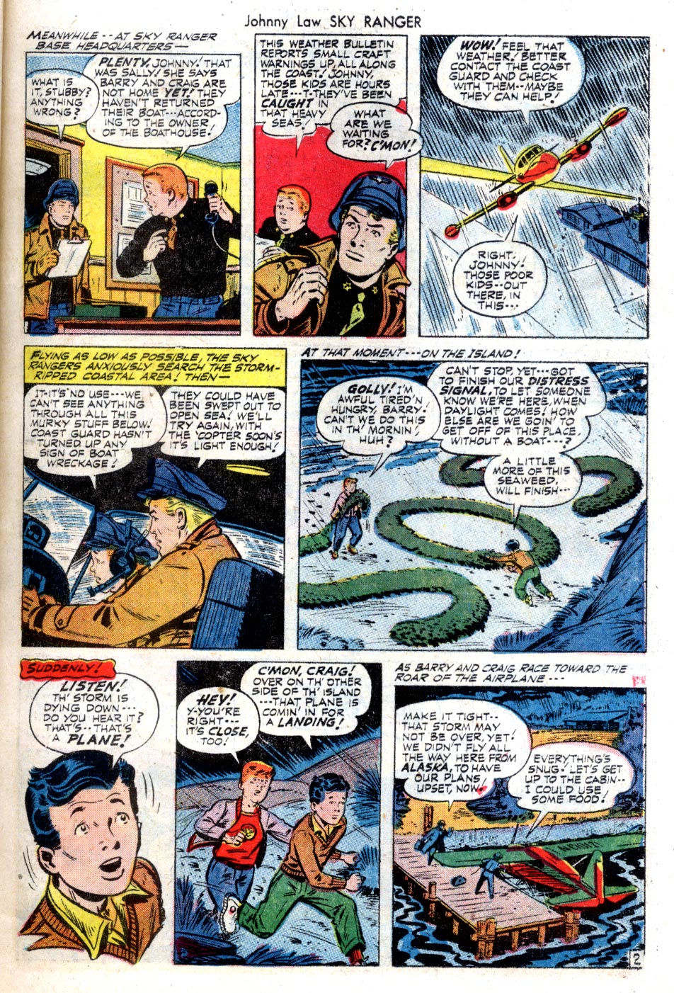 Read online Johnny Law Sky Ranger Adventures comic -  Issue #4 - 13