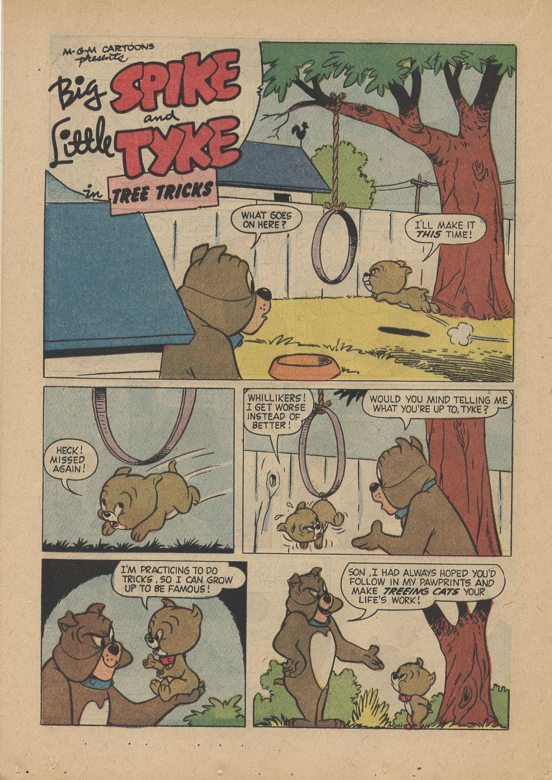 Read online M.G.M's Spike and Tyke comic -  Issue #15 - 16