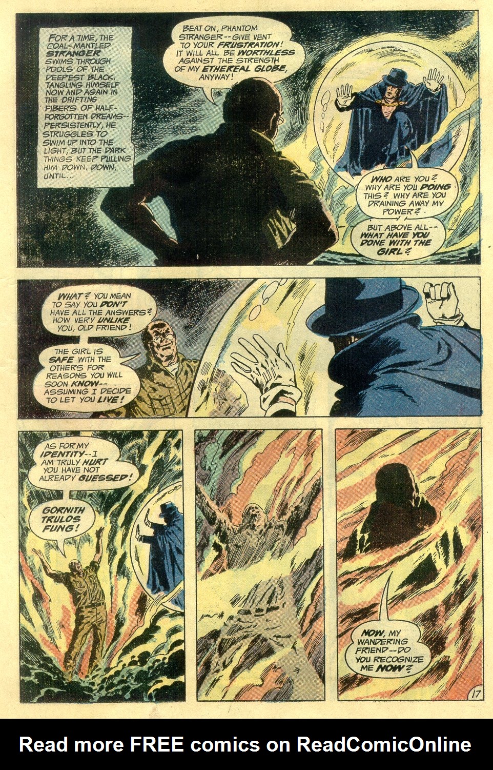 Read online The Phantom Stranger (1969) comic -  Issue #17 - 21