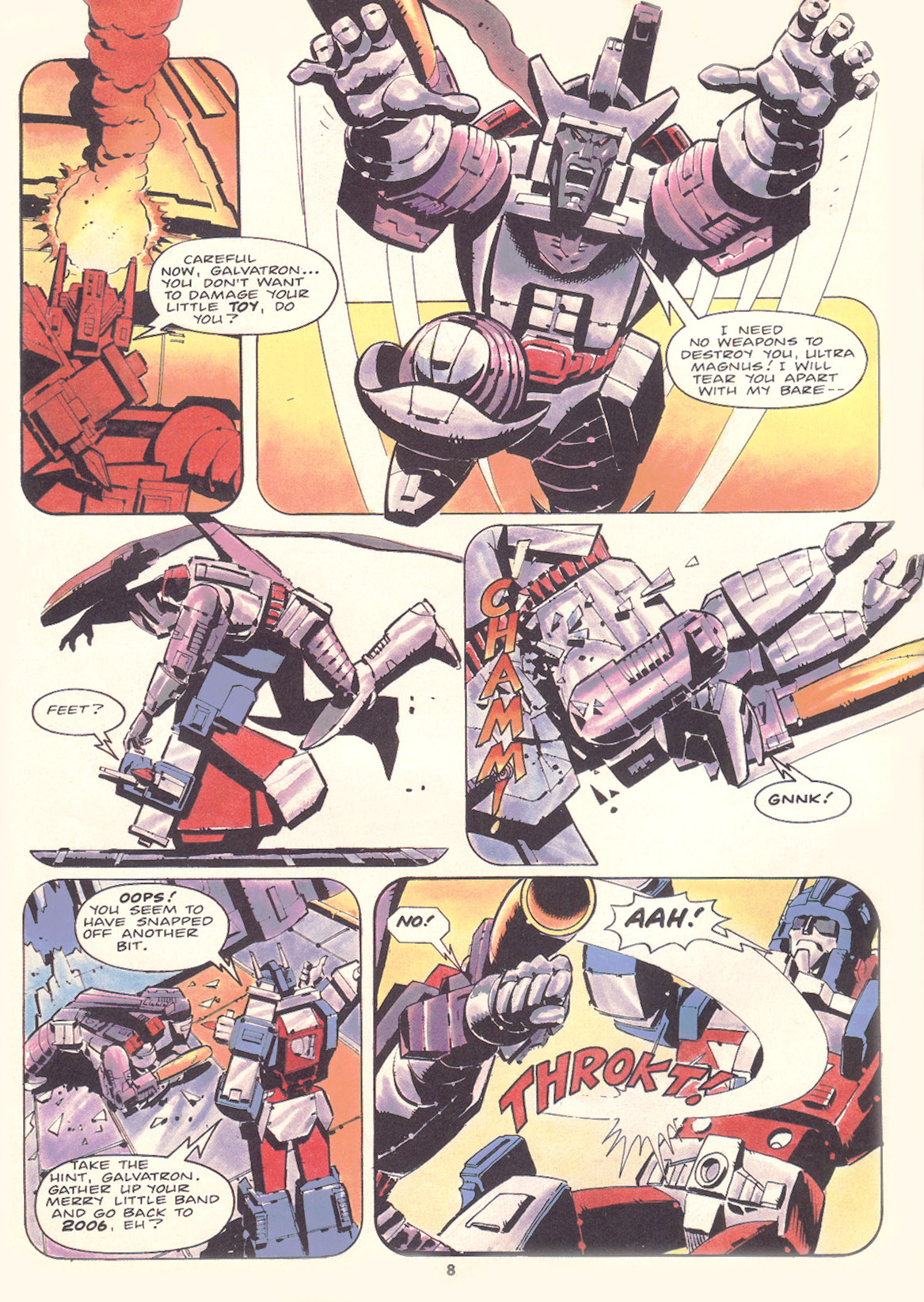 Read online The Transformers (UK) comic -  Issue #86 - 8