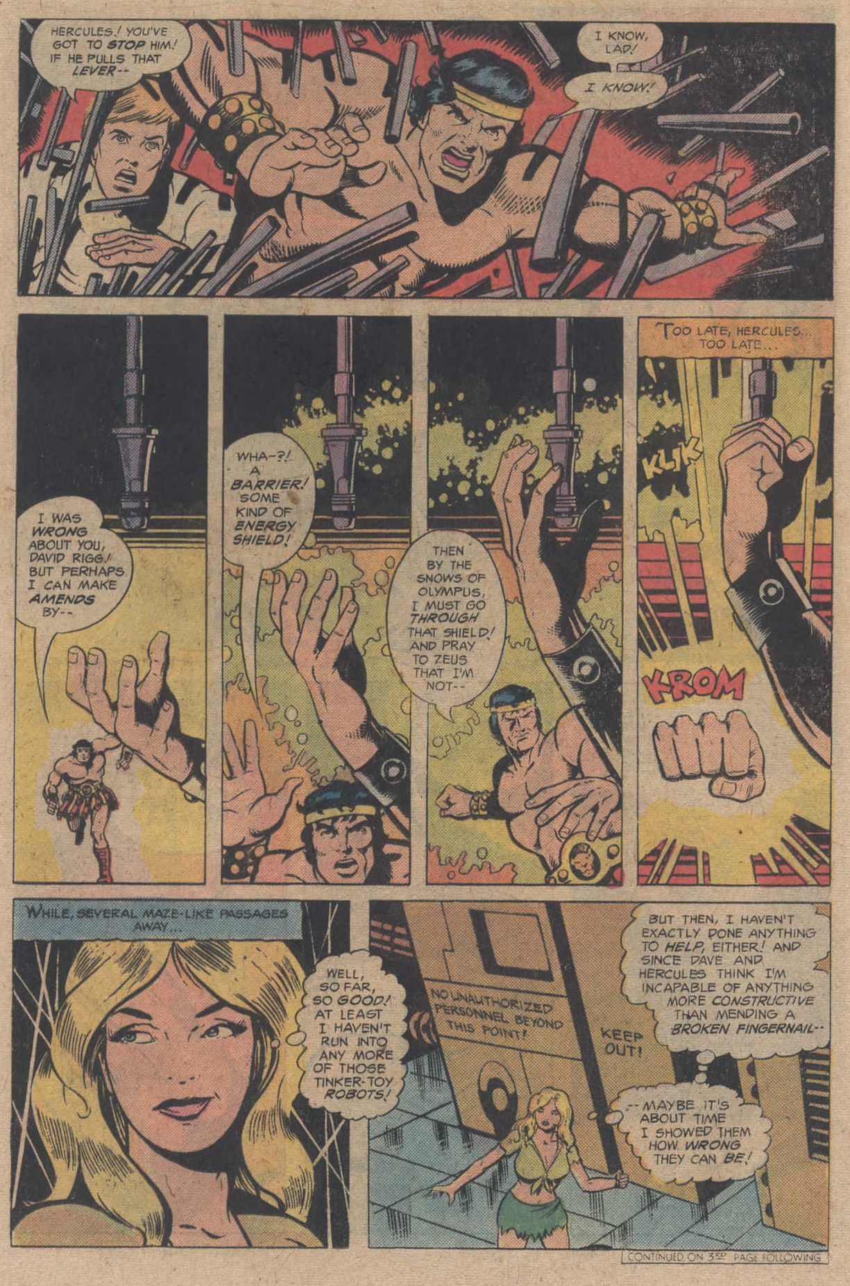 Read online Hercules Unbound comic -  Issue #9 - 12