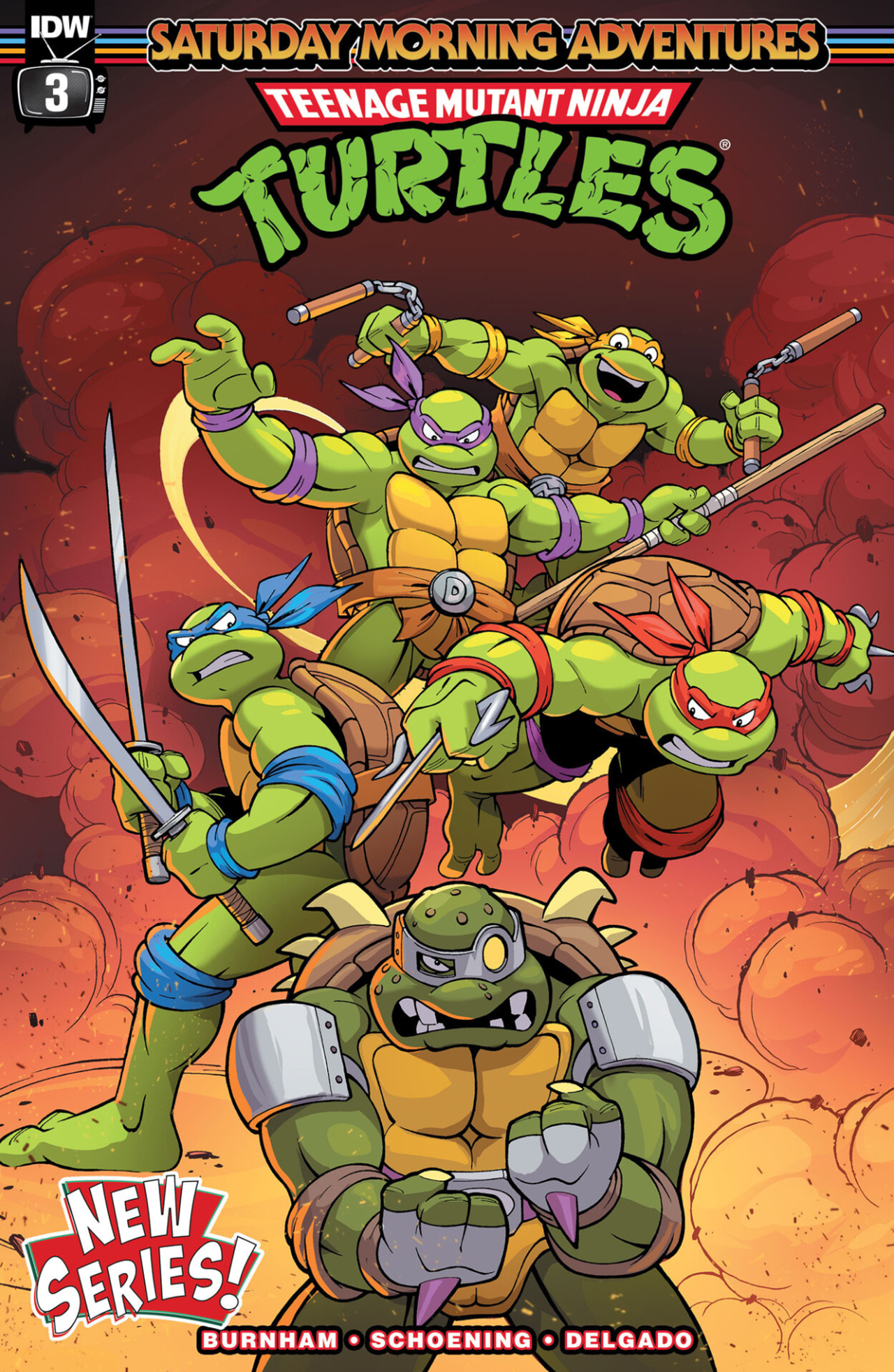 Read online Teenage Mutant Ninja Turtles: Saturday Morning Adventures Continued comic -  Issue #3 - 1