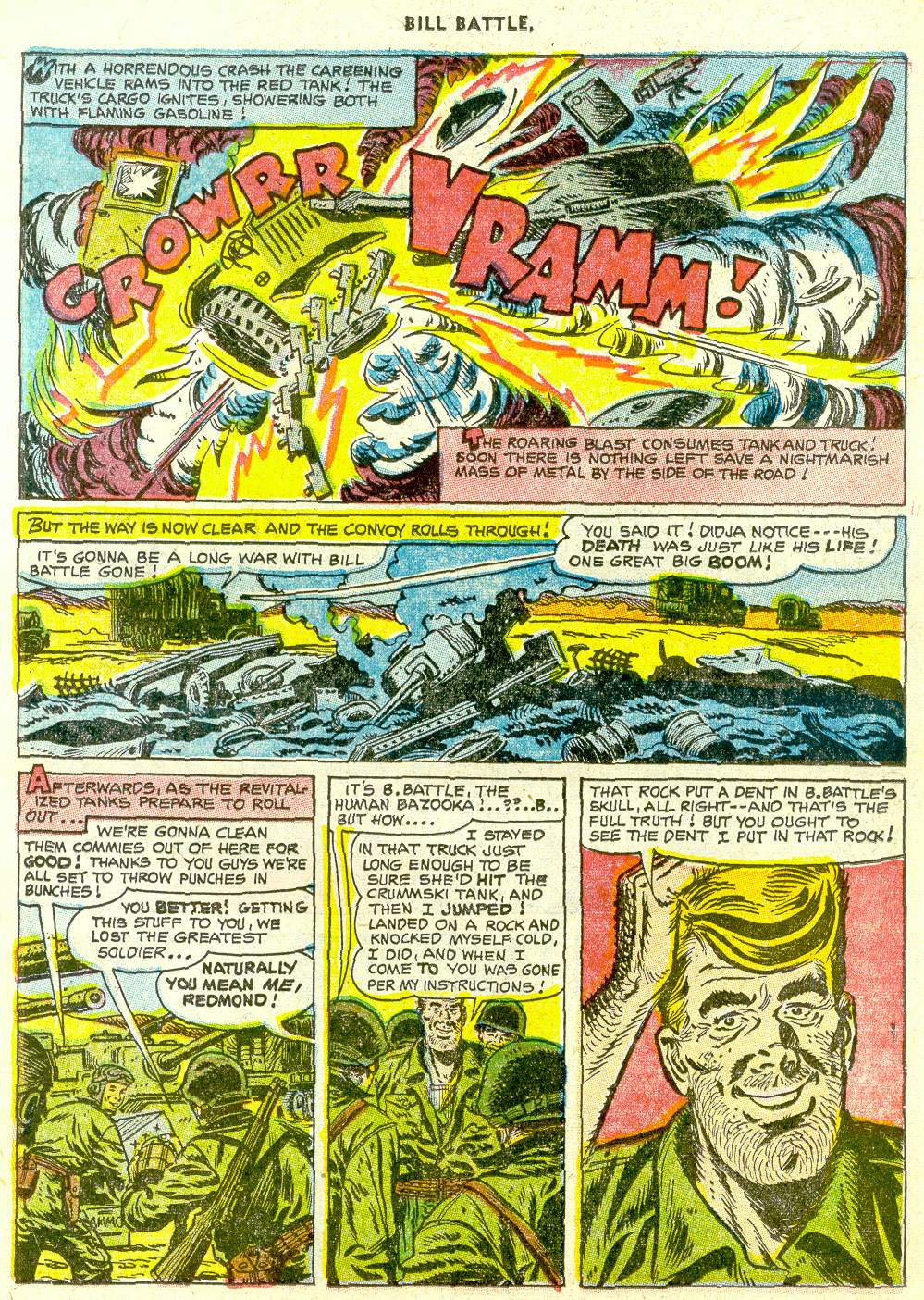 Read online Bill Battle: The One Man Army comic -  Issue #3 - 10