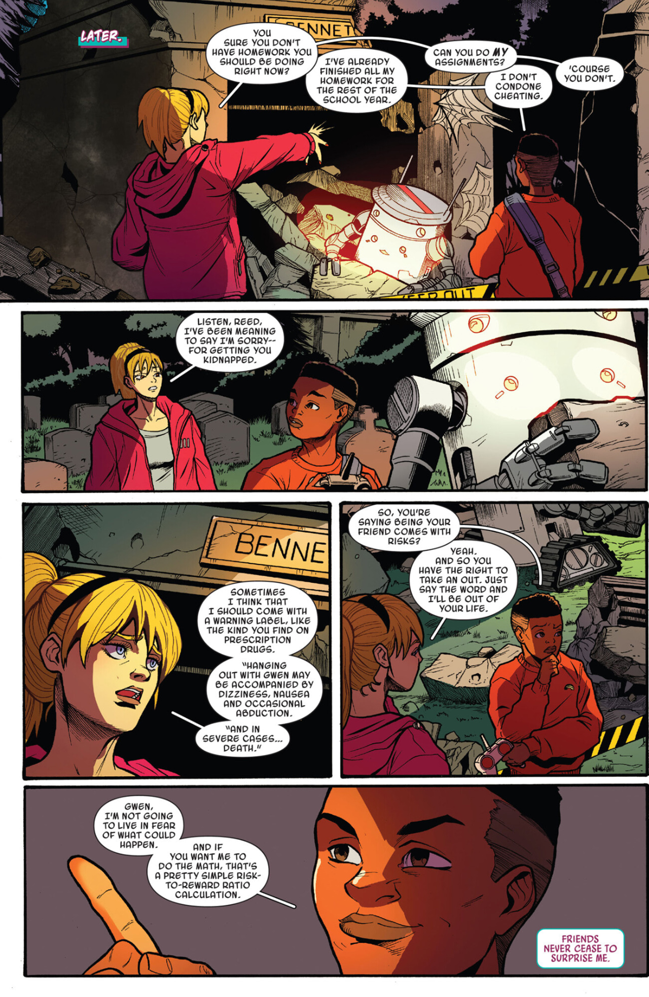 Read online Spider-Gwen: Shadow Clones comic -  Issue #5 - 20