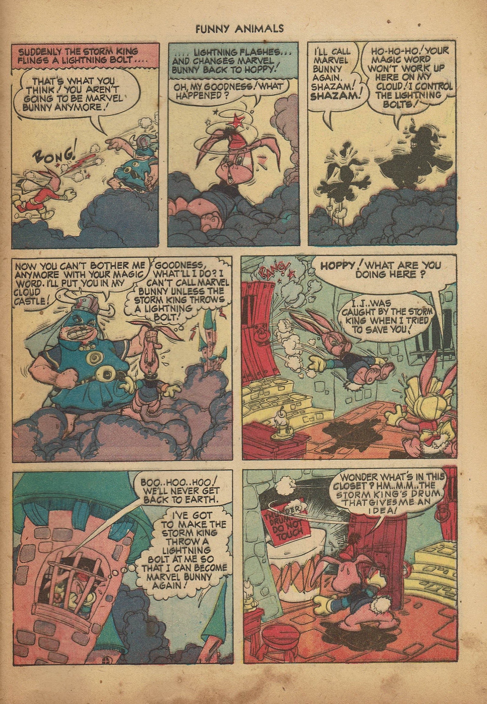Read online Fawcett's Funny Animals comic -  Issue #22 - 39