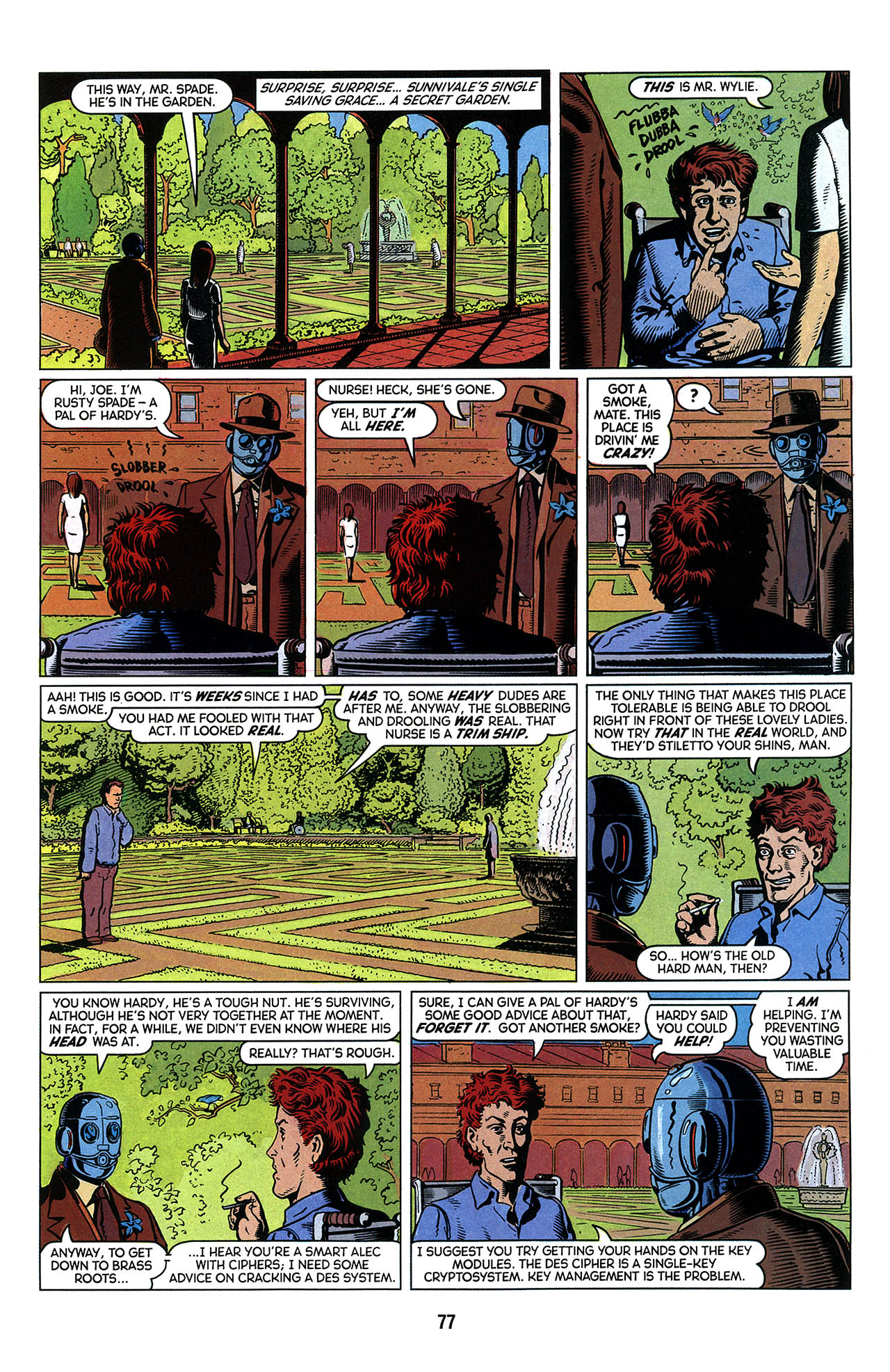 Read online The Blue Lily comic -  Issue #2 - 31