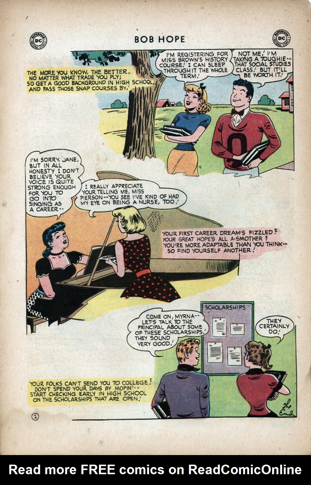 Read online The Adventures of Bob Hope comic -  Issue #53 - 32