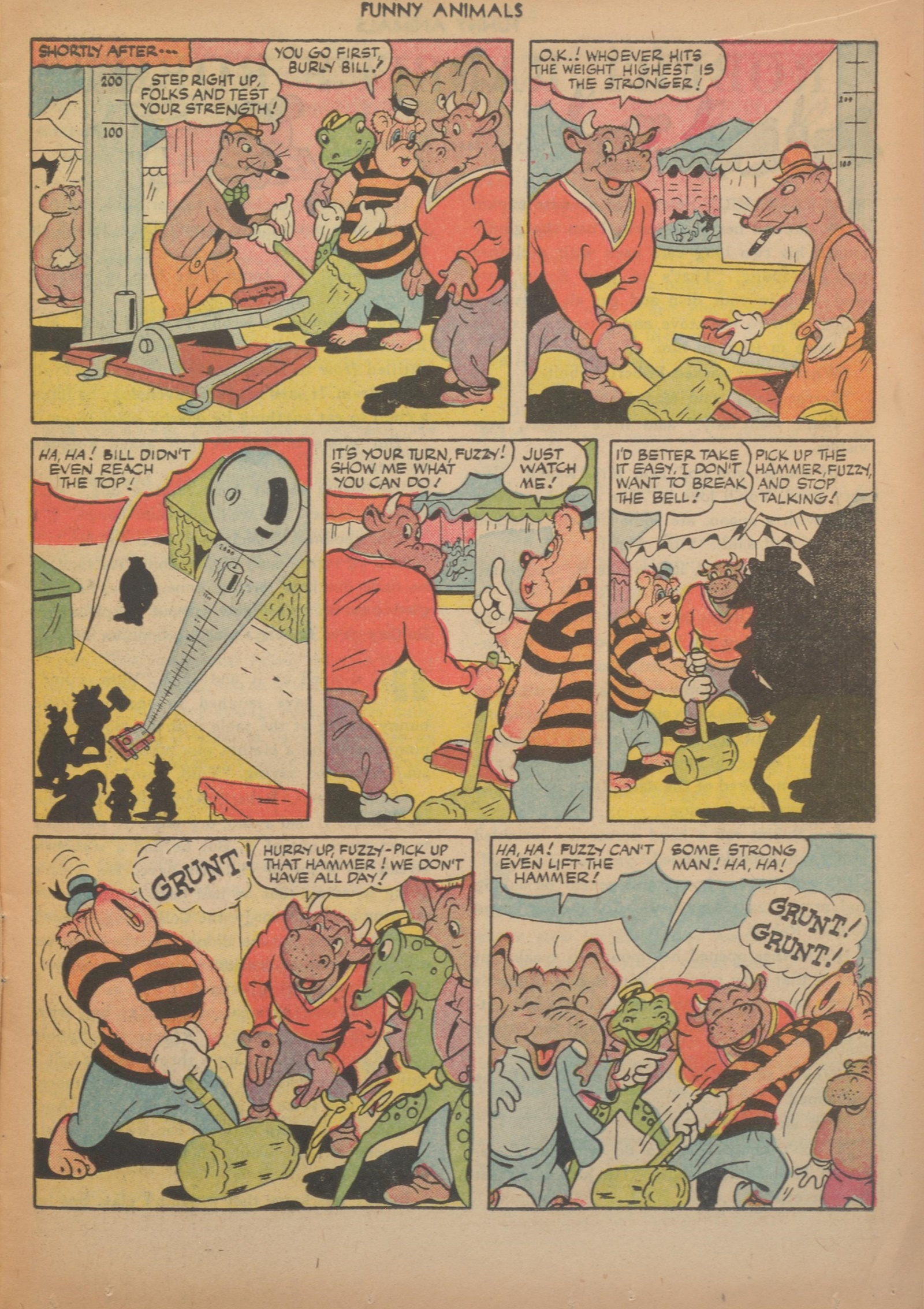 Read online Fawcett's Funny Animals comic -  Issue #67 - 11